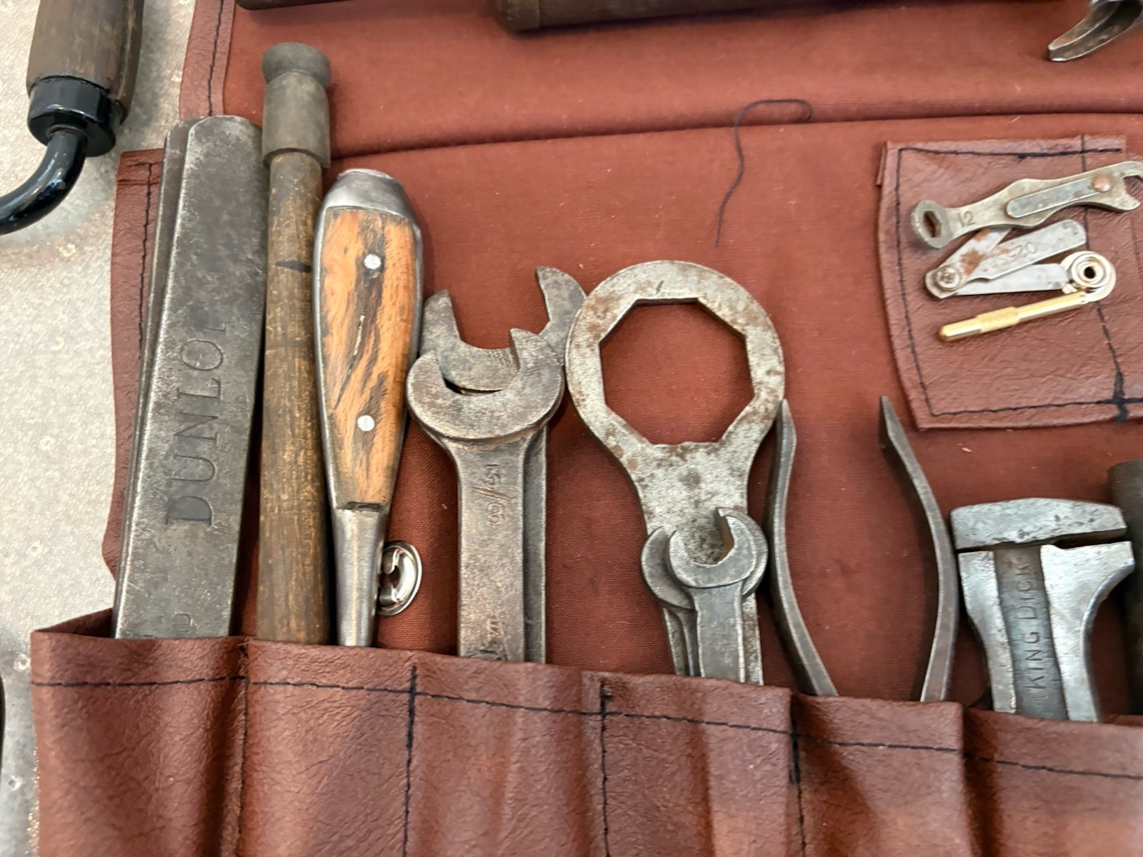 Vintage Austin Seven Tool Kit Tool Roll