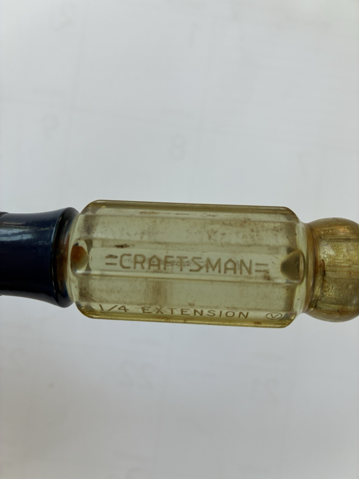 Rare Vintage Craftsman 1/4 Extension V Series Tool – Add An Ext. At Handle End