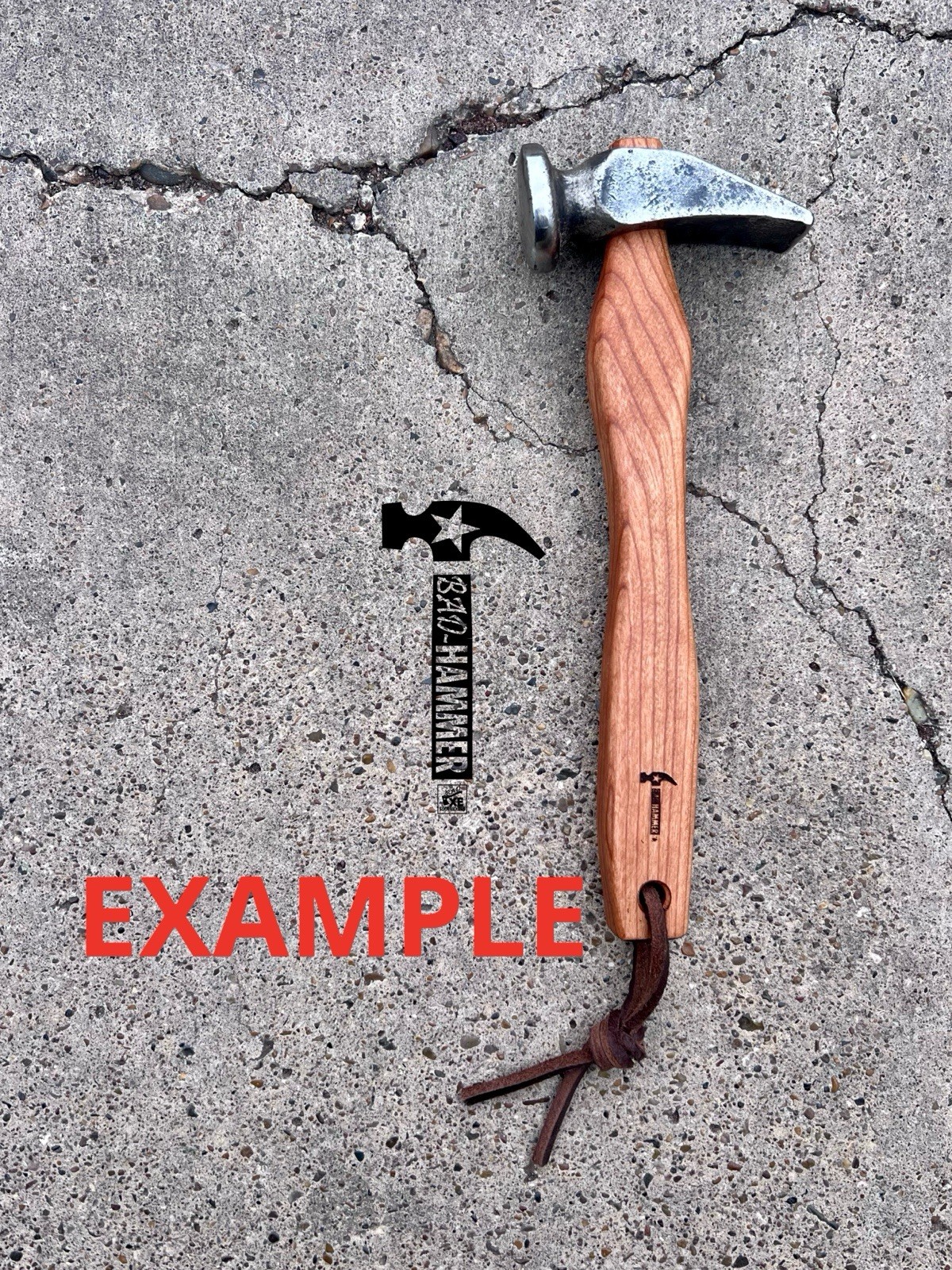 1 Ea. Bad-Hammer Cherry Wood 12×1.5×3/4th Plank for DIY Hammer Handle