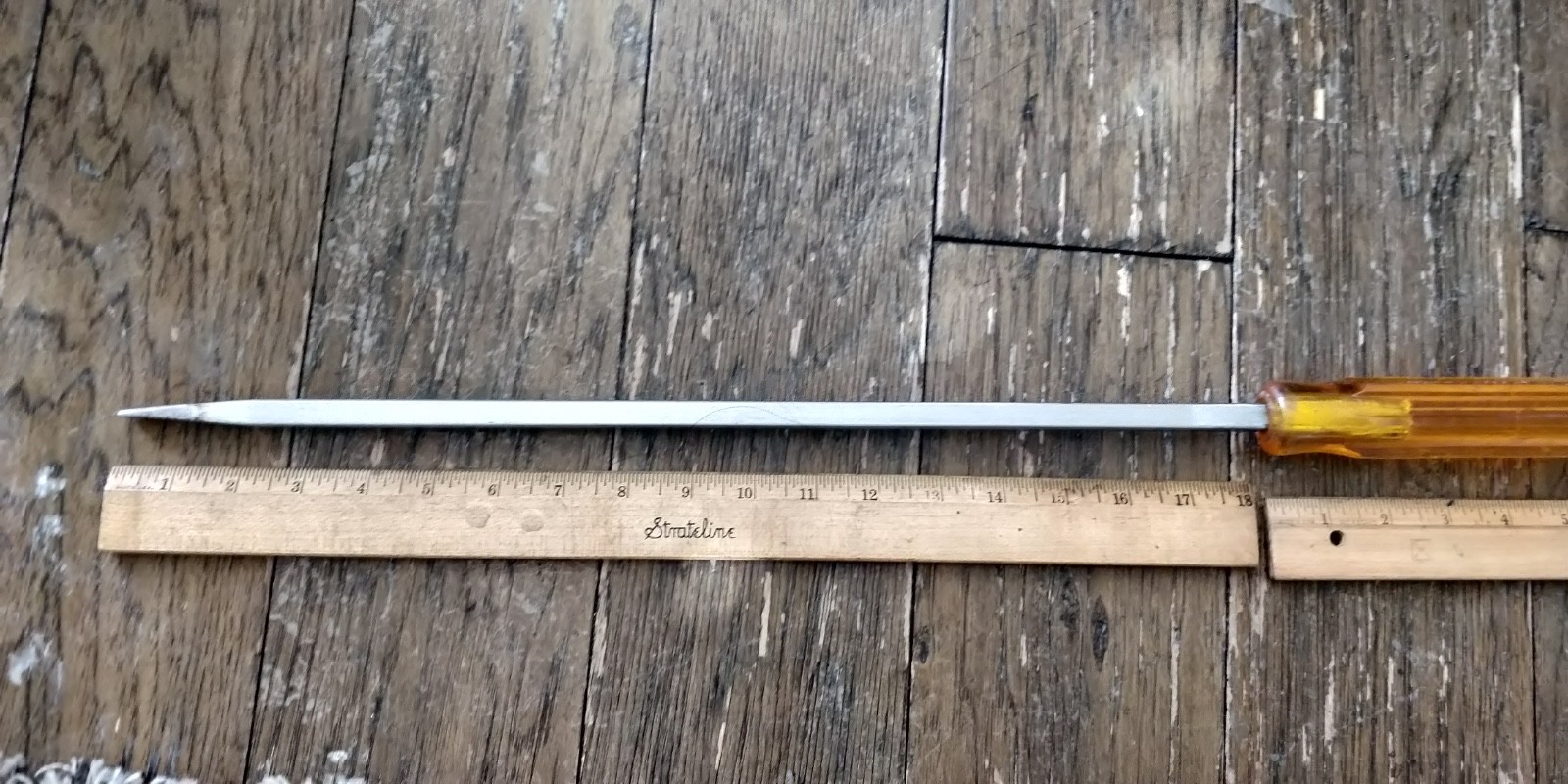 Vtg USA🇺🇸 Xcelite 7/16” x18” Shank Slotted Screwdriver Jumbo Rare Model S71618