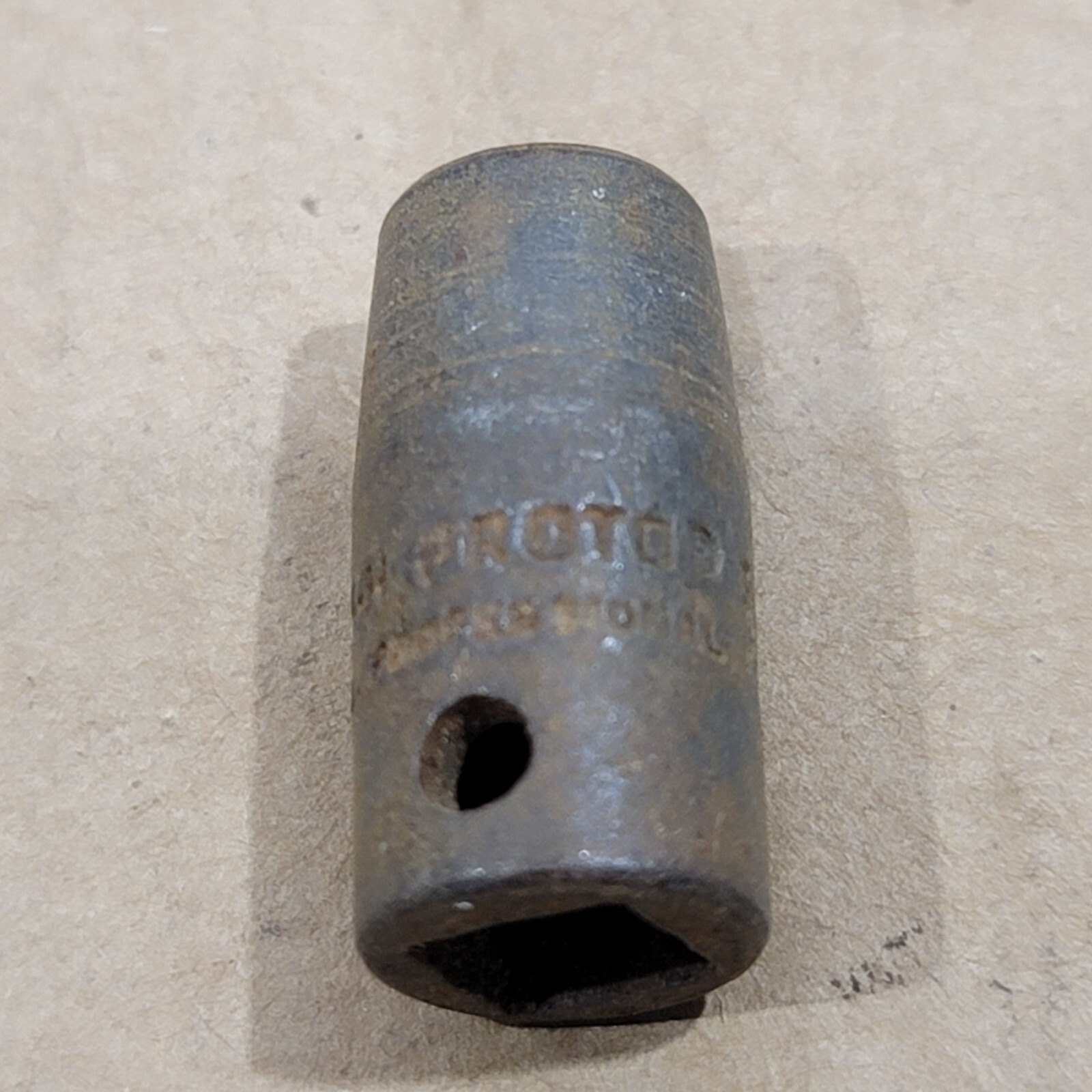 Vintage PROTO 3/16″ Impact Socket 6 point 1/4″ Drive 6906H USA