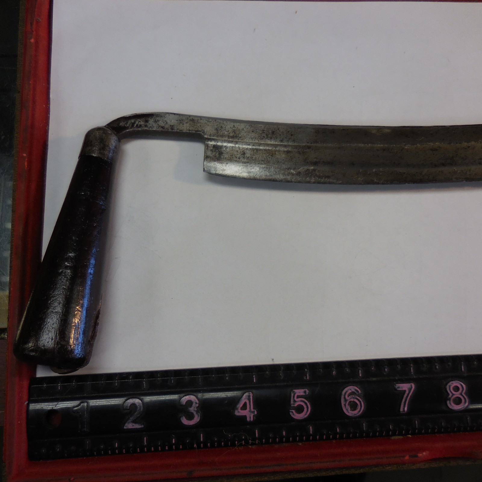 Vintage C.E. Jennings 12″ Blade Draw Knife Woodworking Plane Hand Tool