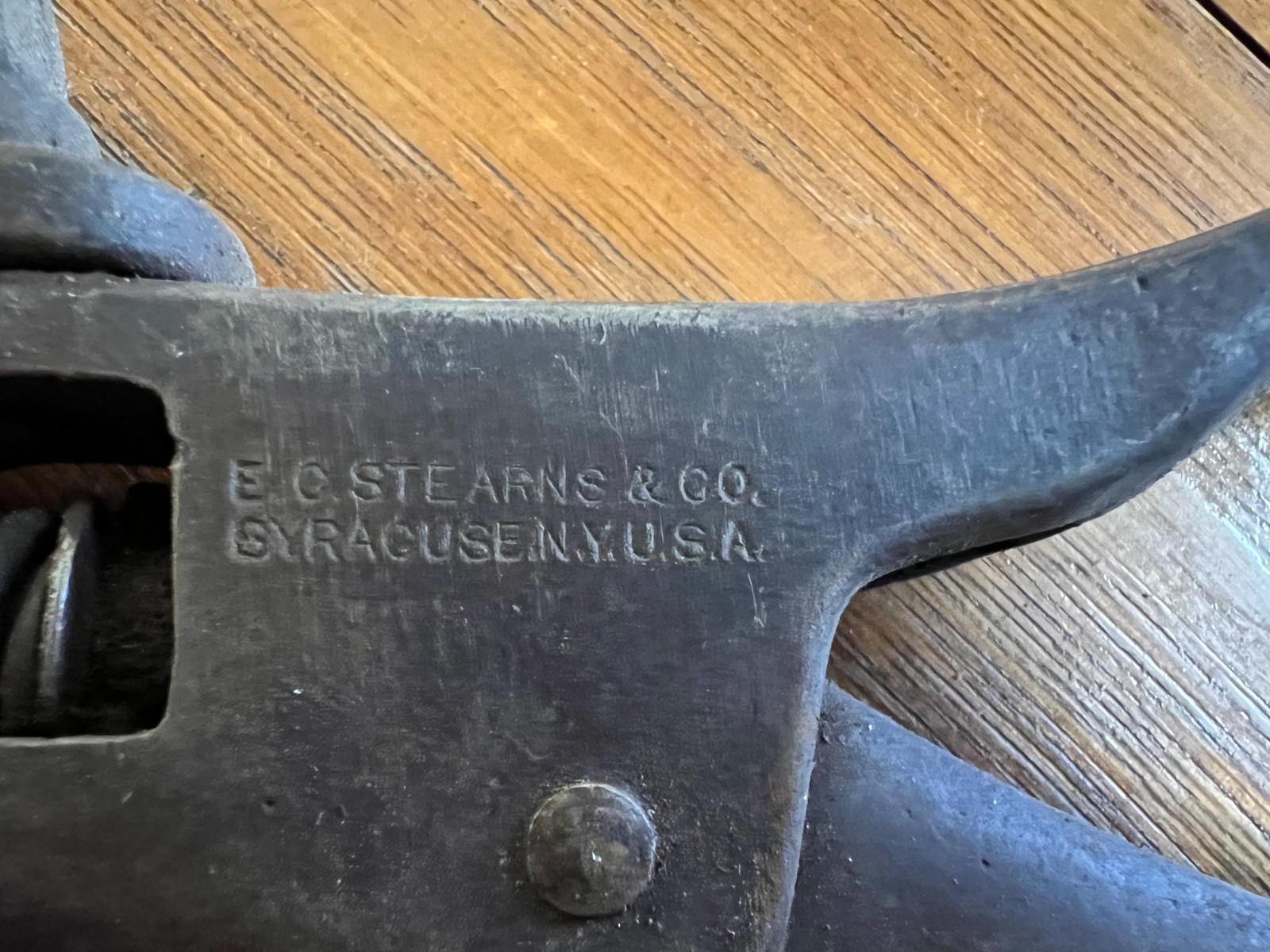 **BARN FIND** Antique E.C. Stearns & Co. NY USA Saw Set