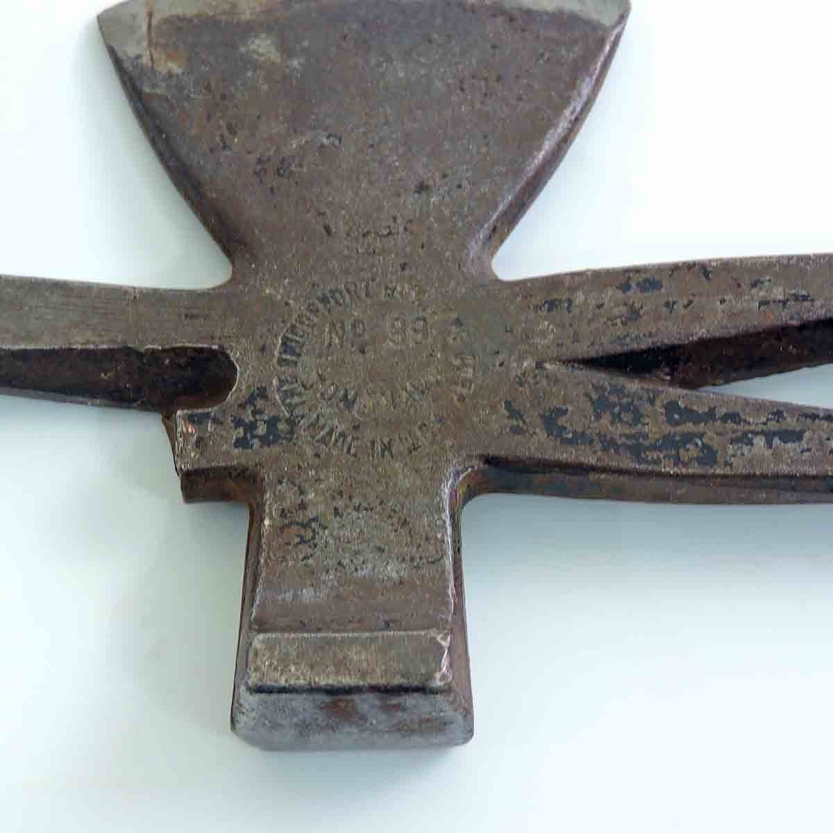 Bridgeport BHM No. 99 Tomahawk Hatchet Hammer Prybar Crate Tool