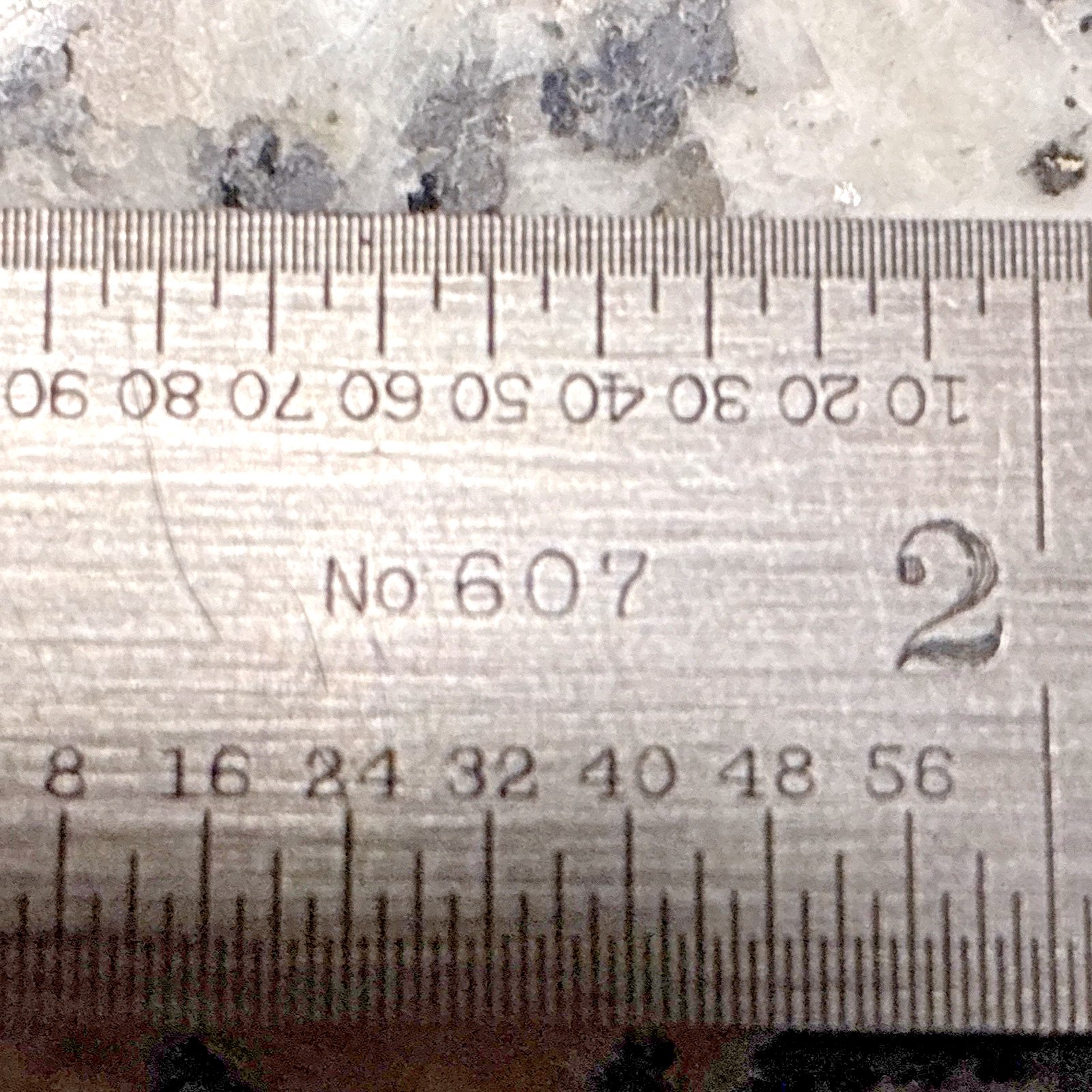 Vintage L.S. Starrett No.299 Rule Clamp NO.607 6″ RULE Made in USA