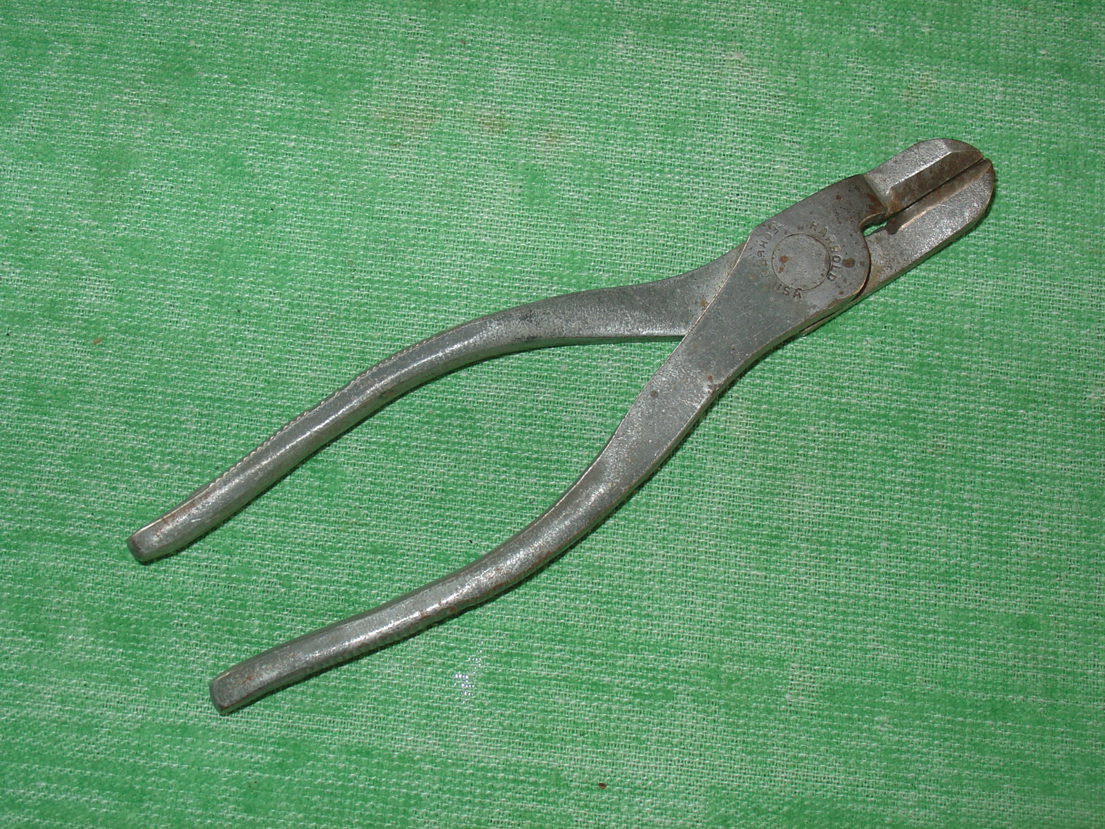 VINTAGE HARROLD 6″ PLIERS DIAGONAL CUTTERS MADE IN USA