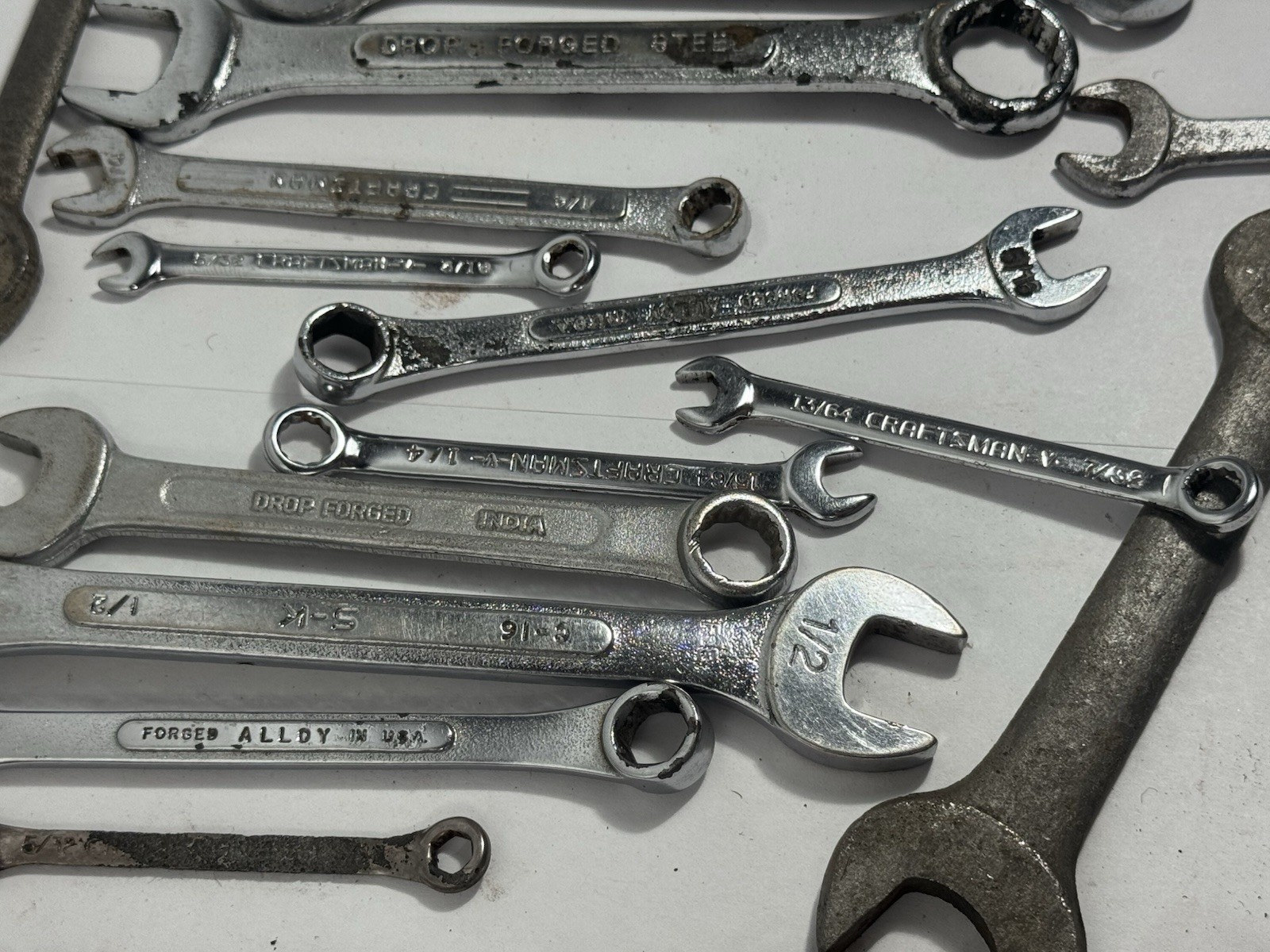 Mixed Wrenches & Sockets Tool Lot Craftsman , Kobalt , Matco Pro Value – X74 Lot