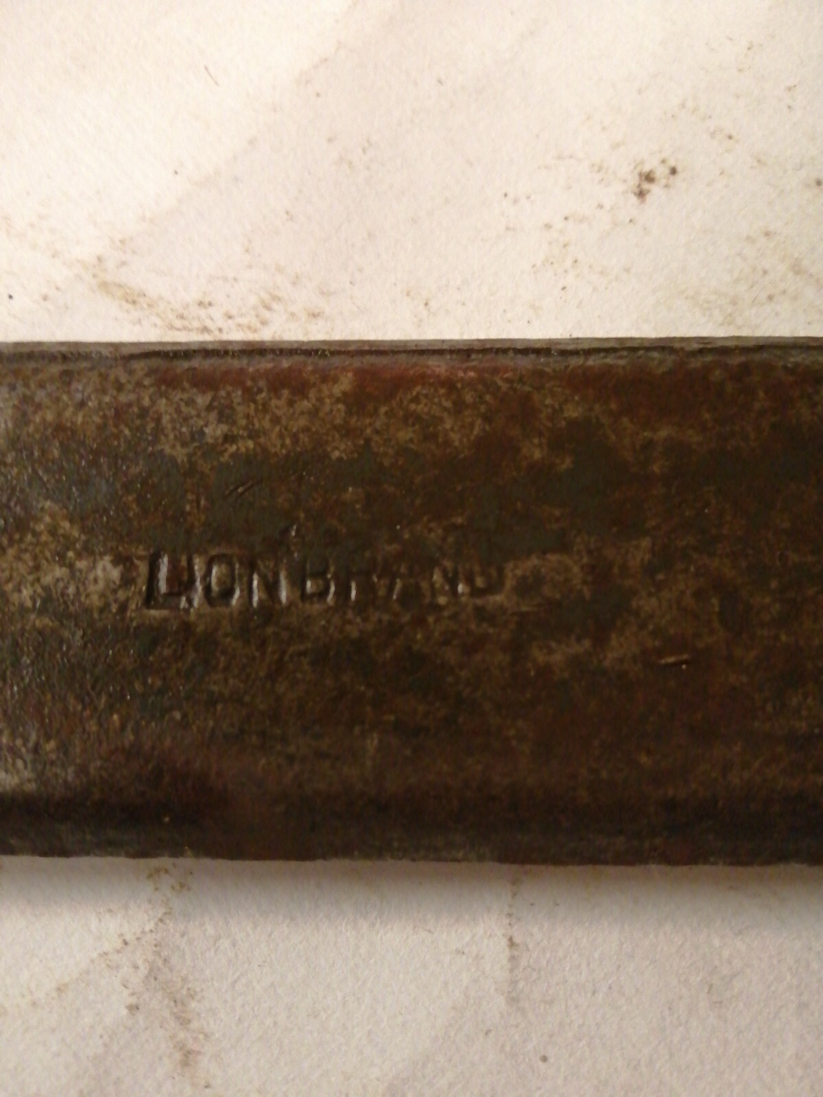 1′ Witworth spanner Tractor Train or aircraft restoration Vintage Lionbrand