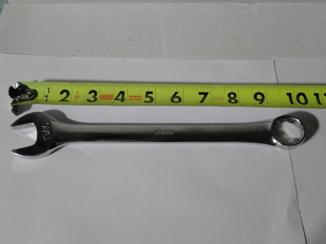 Vintage JC Penney #3459 Combination Wrench 13/16″ U.S.A. 12pt. 10″ Long Hvy Duty