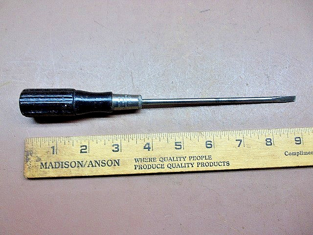 Yankee No. 95 Flathead Screwdriver North Bros Mfg. Co Phil PA, USA Pat’d 1912
