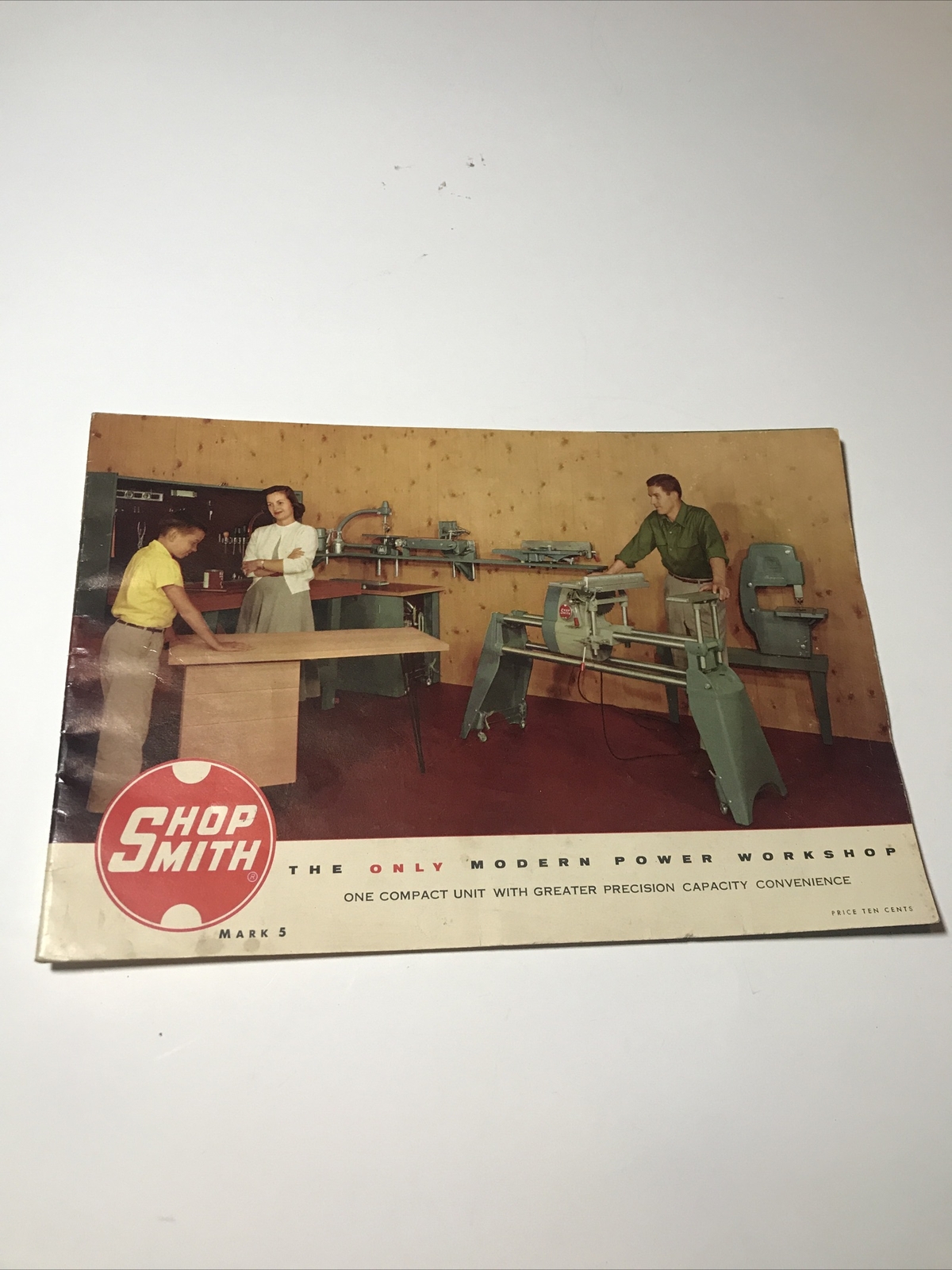 Vtg 1950’s ShopSmith Mark 5 Tool 1956 ShopMag & Advertising Catalog Brochure