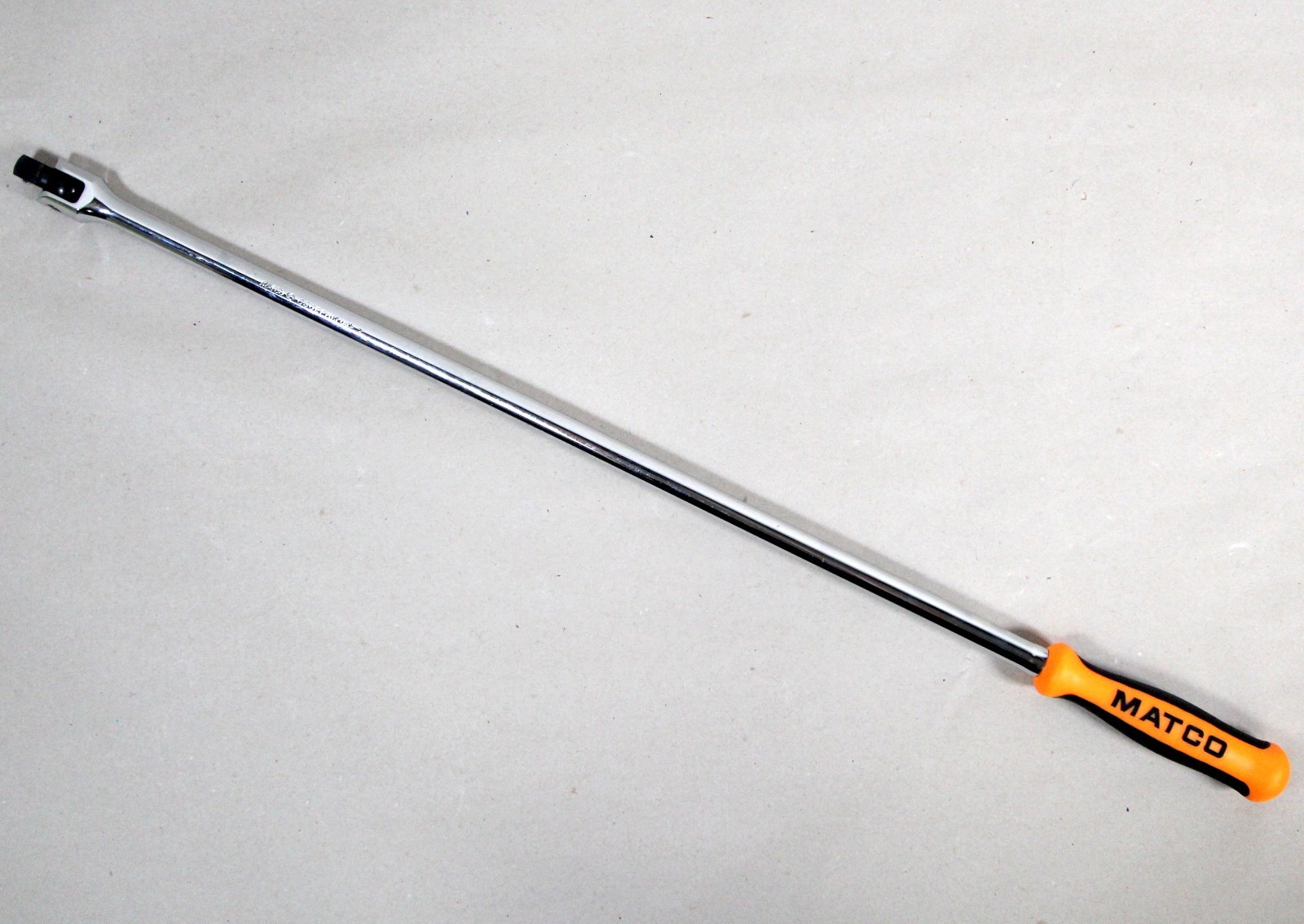 Matco Tools 1/2″ Drive 30″ Long Breaker Bar Orange Comfort Grip USA C30EFHM