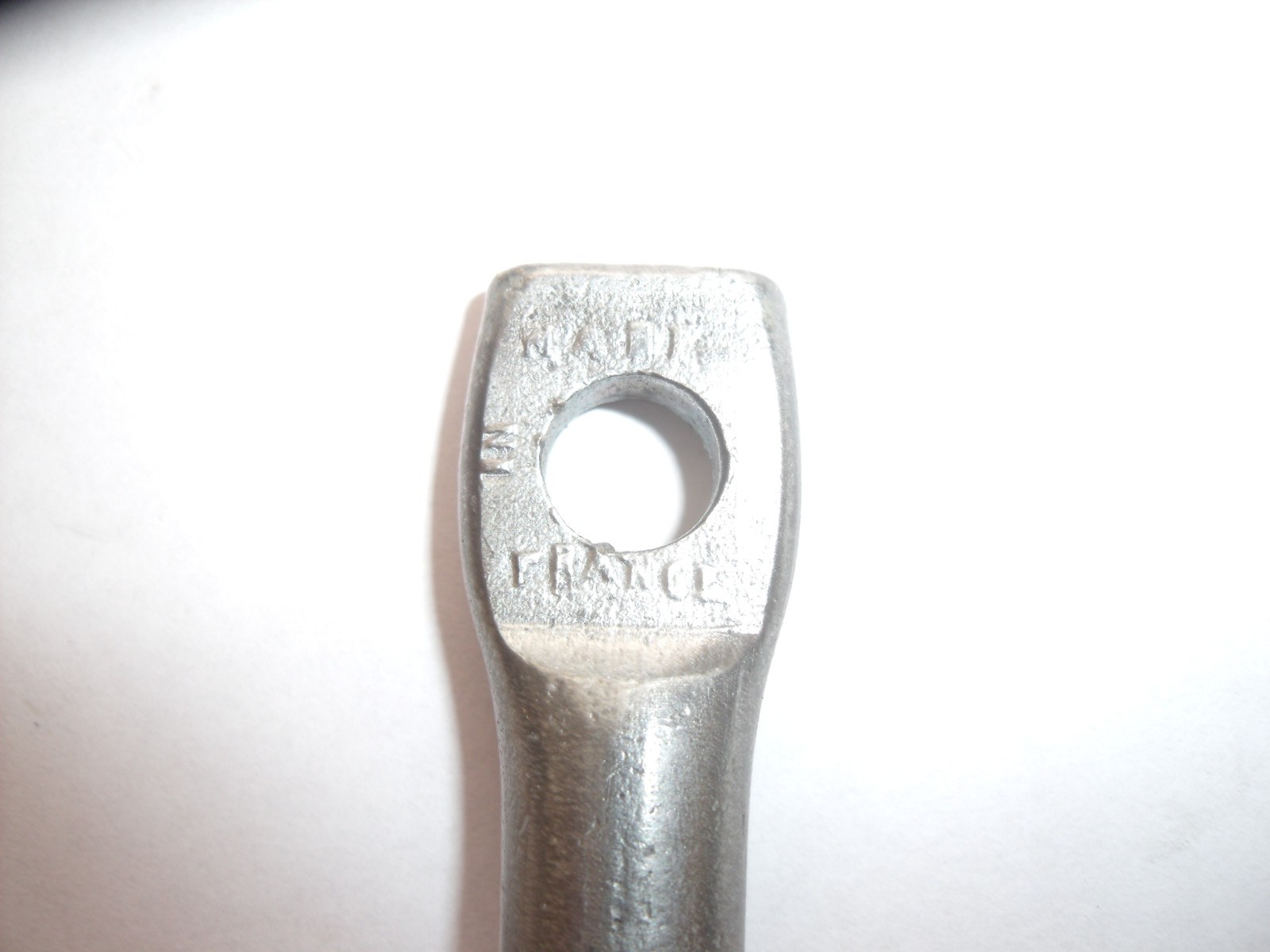 Classic Citroen spark plug wrench. 14cm long. 16mm jaws. Made in France