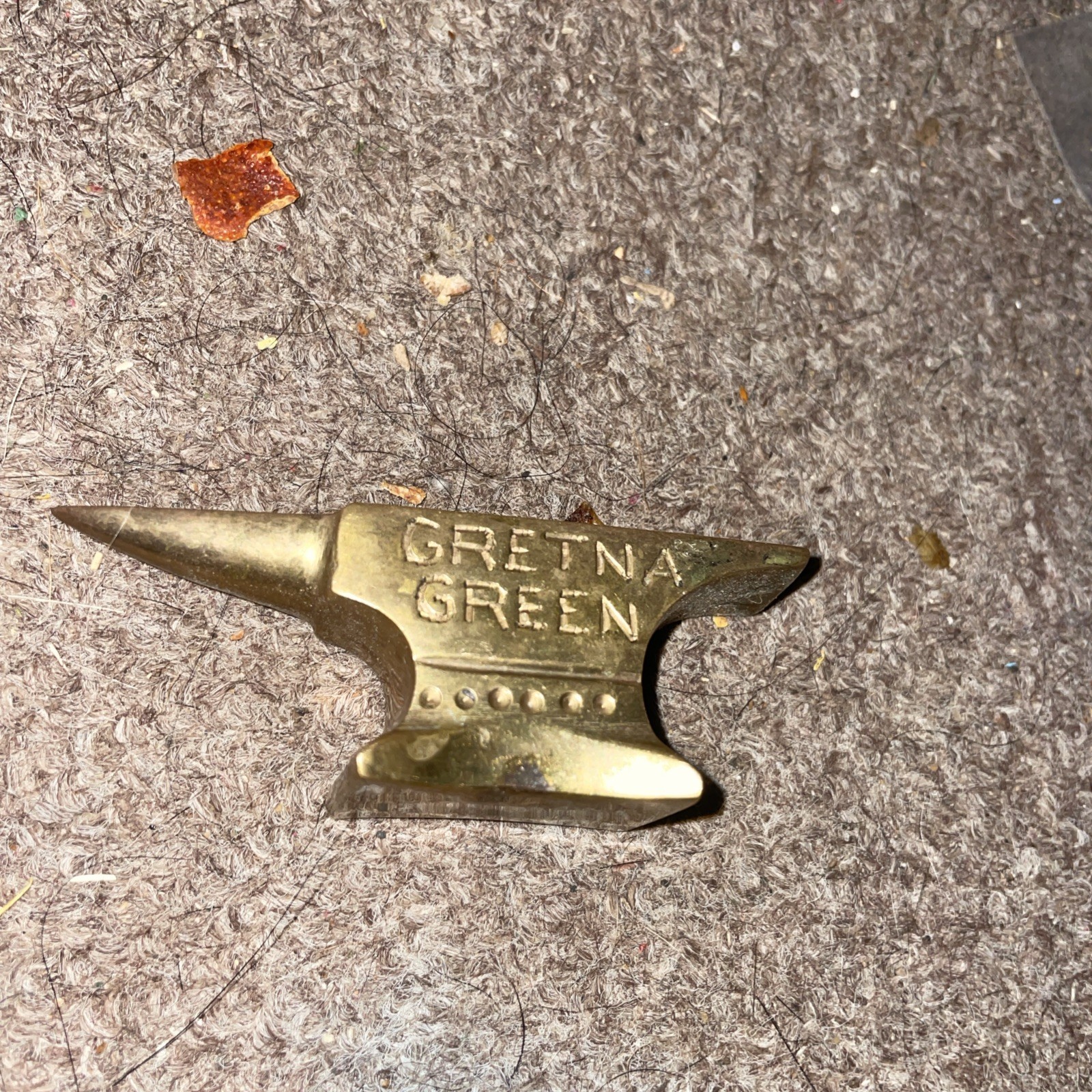 Miniature Brass Anvil Jewelers Anvil 8.5 cm