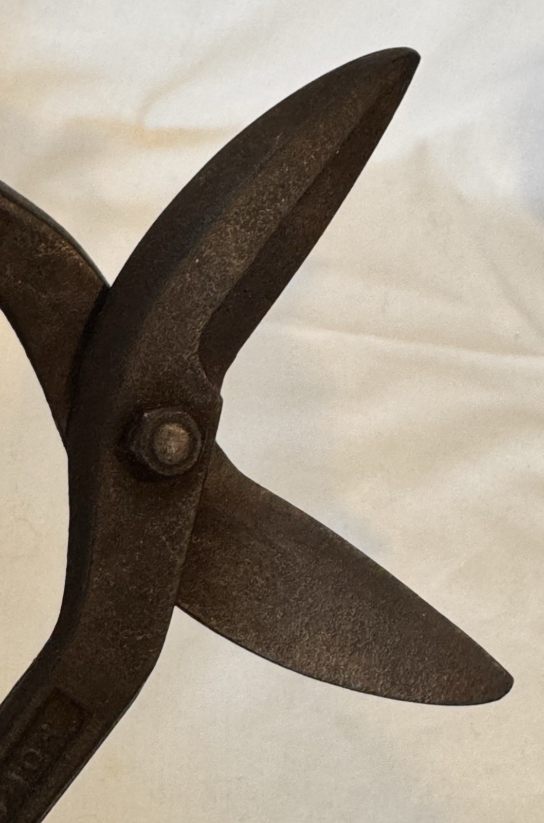 Vintage Forged Steel Tin Snips/Shears 7″ Long Made In USA