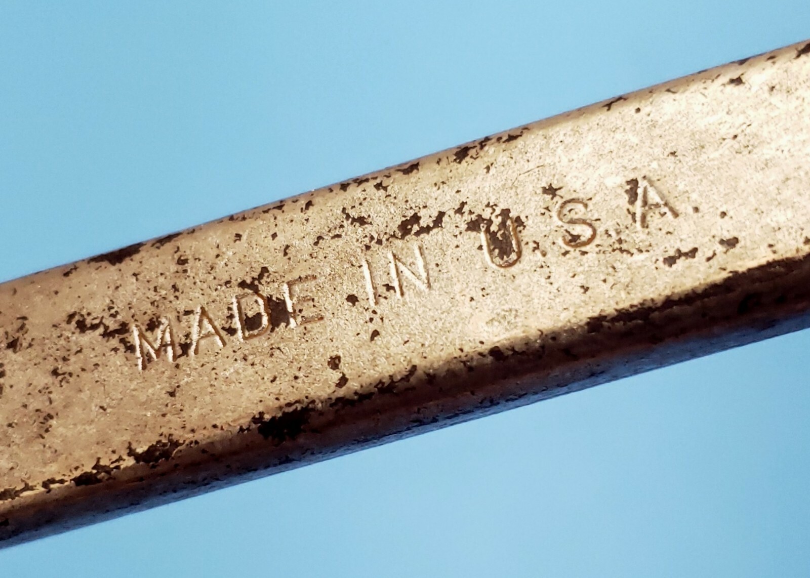 Vintage None Better 8731-B Deep Offset Double Box End Wrench New Britain U.S.A.