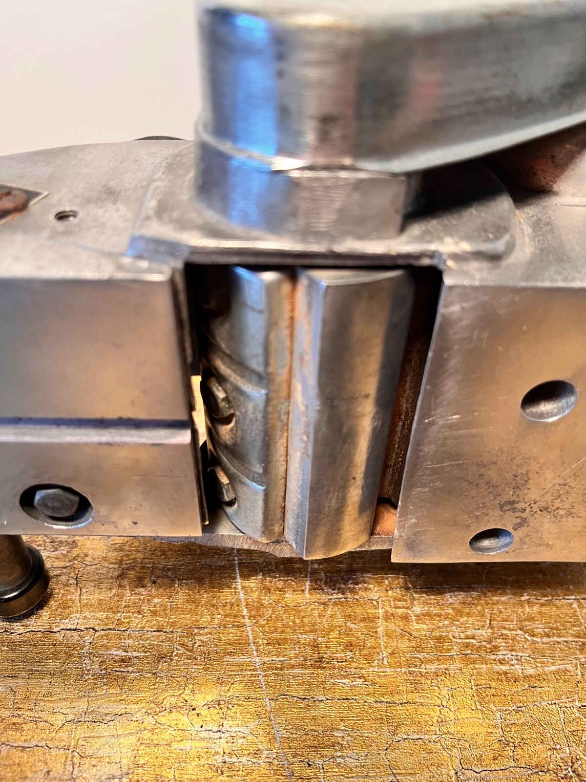 Vtg.Tool POWR KRAFT Industrial Duty 3 1/6” Polished Aluminum Model PC8937A 7amp