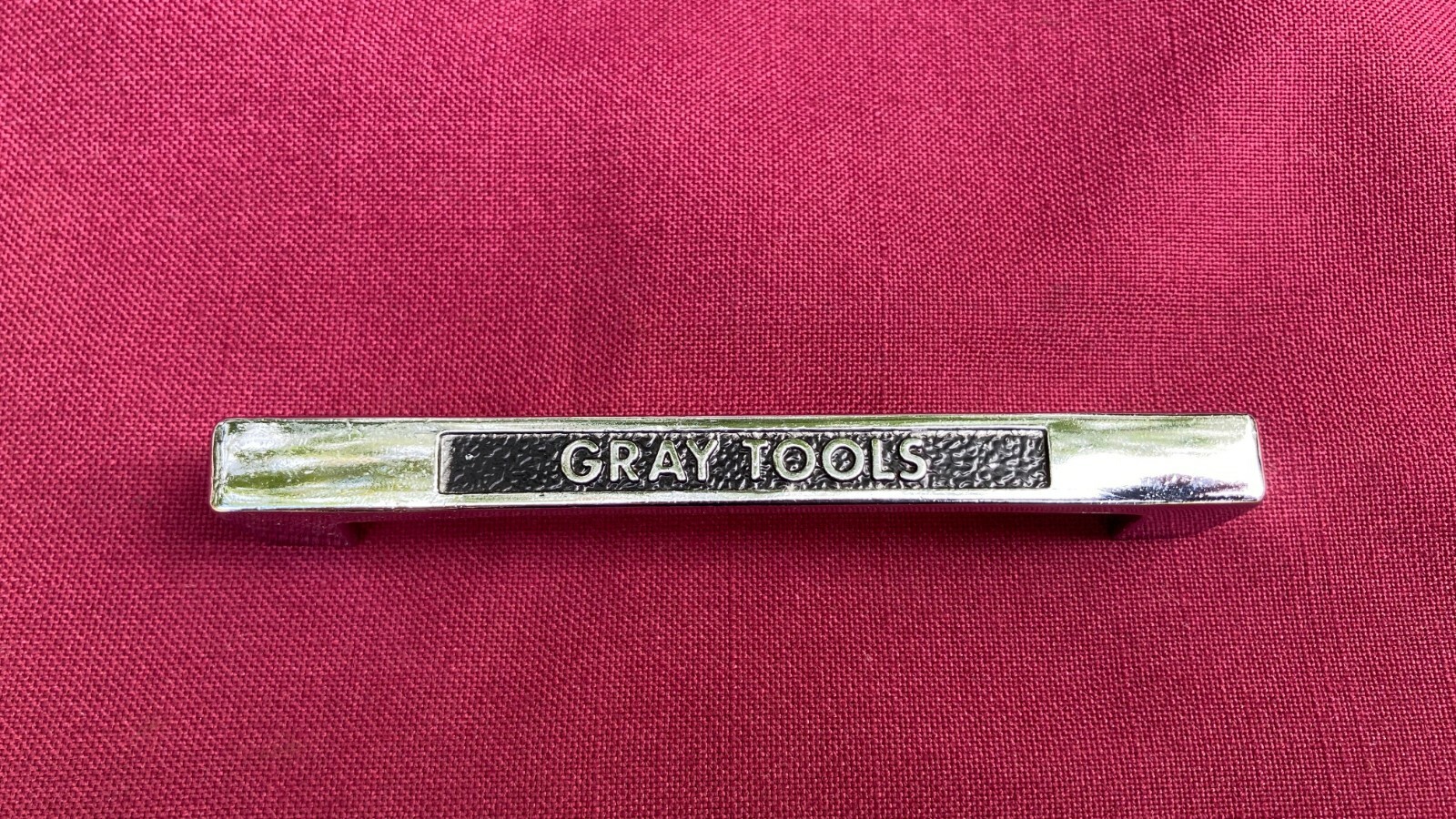 Vintage Gray Tools Tool Box Tool Chest Drawer Handle Pull Hardware Shop Cabinet