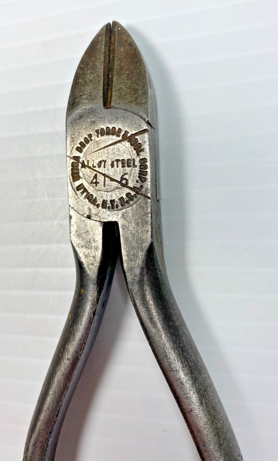 Vintage Crescent Tools 41-6 – 6″ Diagonal Side Cutters Pliers USA Tool