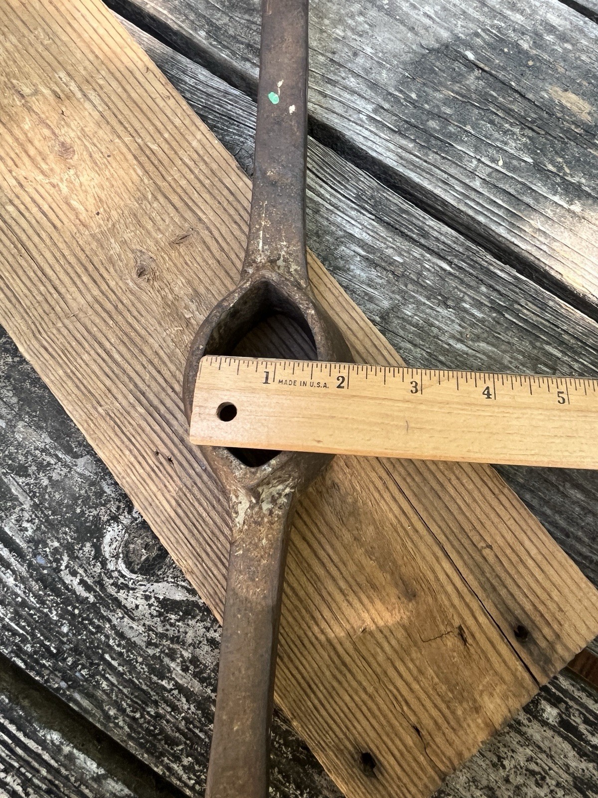 Vintage Iron City Pick Axe Head USA