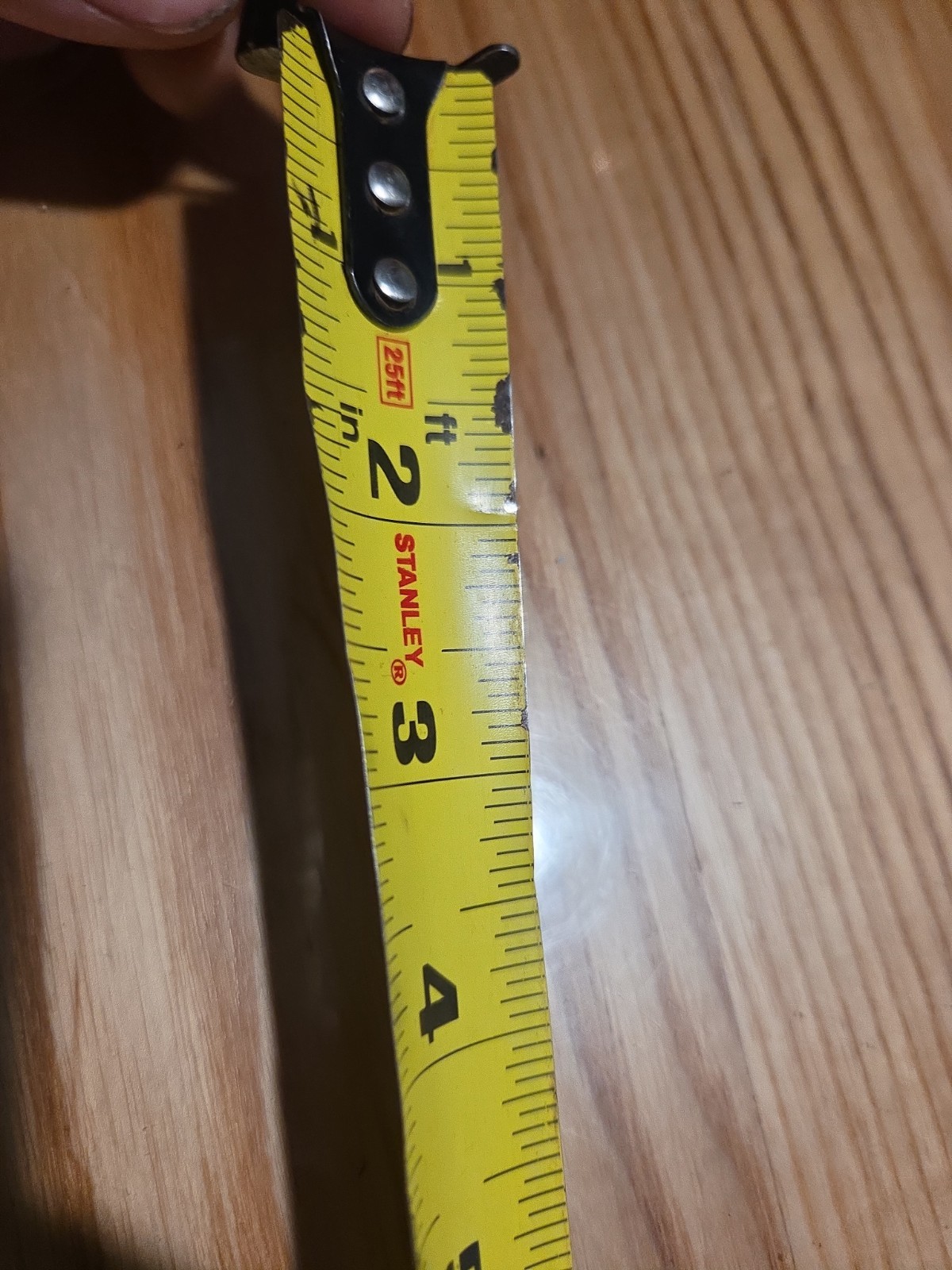 vintage 1988 STANLEY Chrome POWER LOCK TAPE MEASURE 1″ x 25 FEET STHT30159