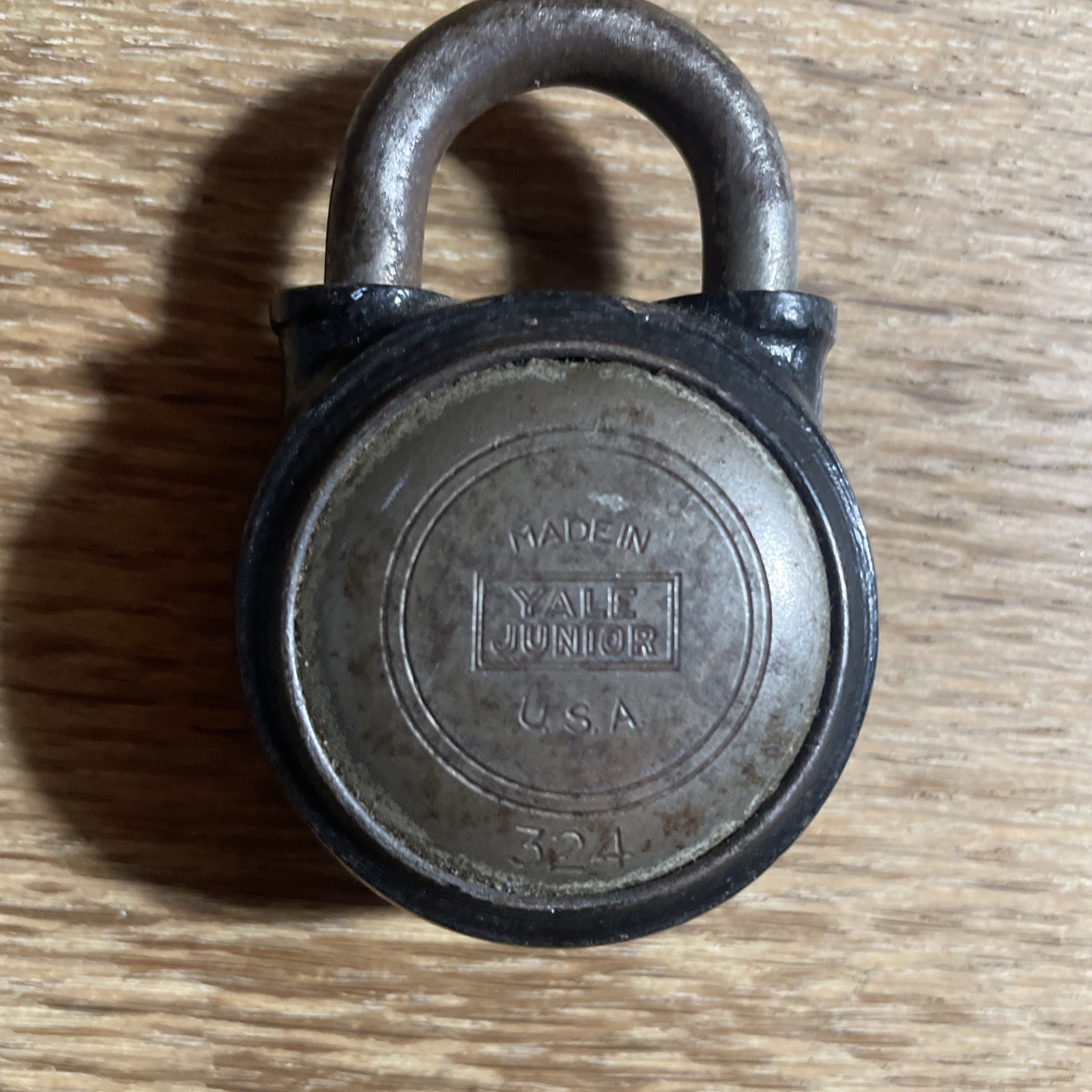 Vintage Yale & Towne Mfg Co Padlock With Key #324 Works