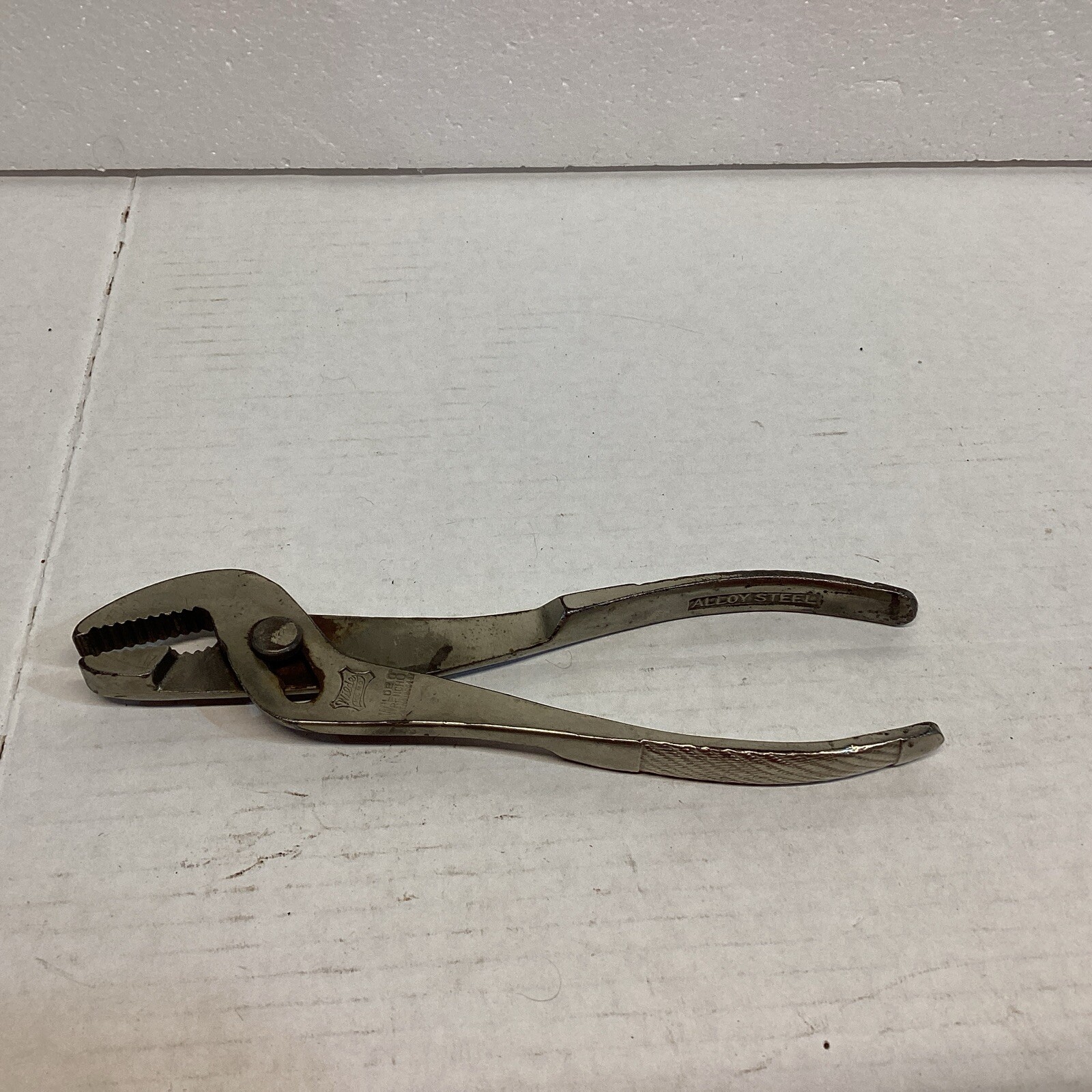 VINTAGE WILDE KCMO 8″ Slip Joint PLIERS MADE IN THE USA Nice