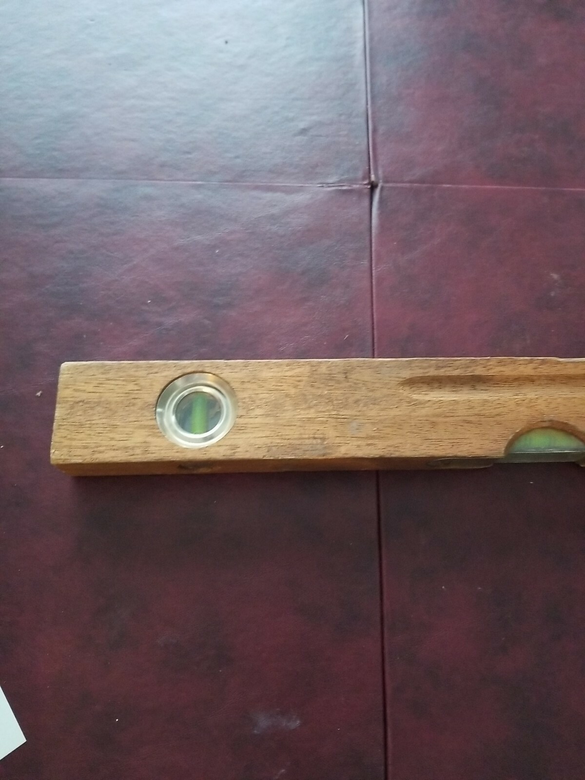 Vintage Small (18inch) Wood Wooden Level Marked Japan