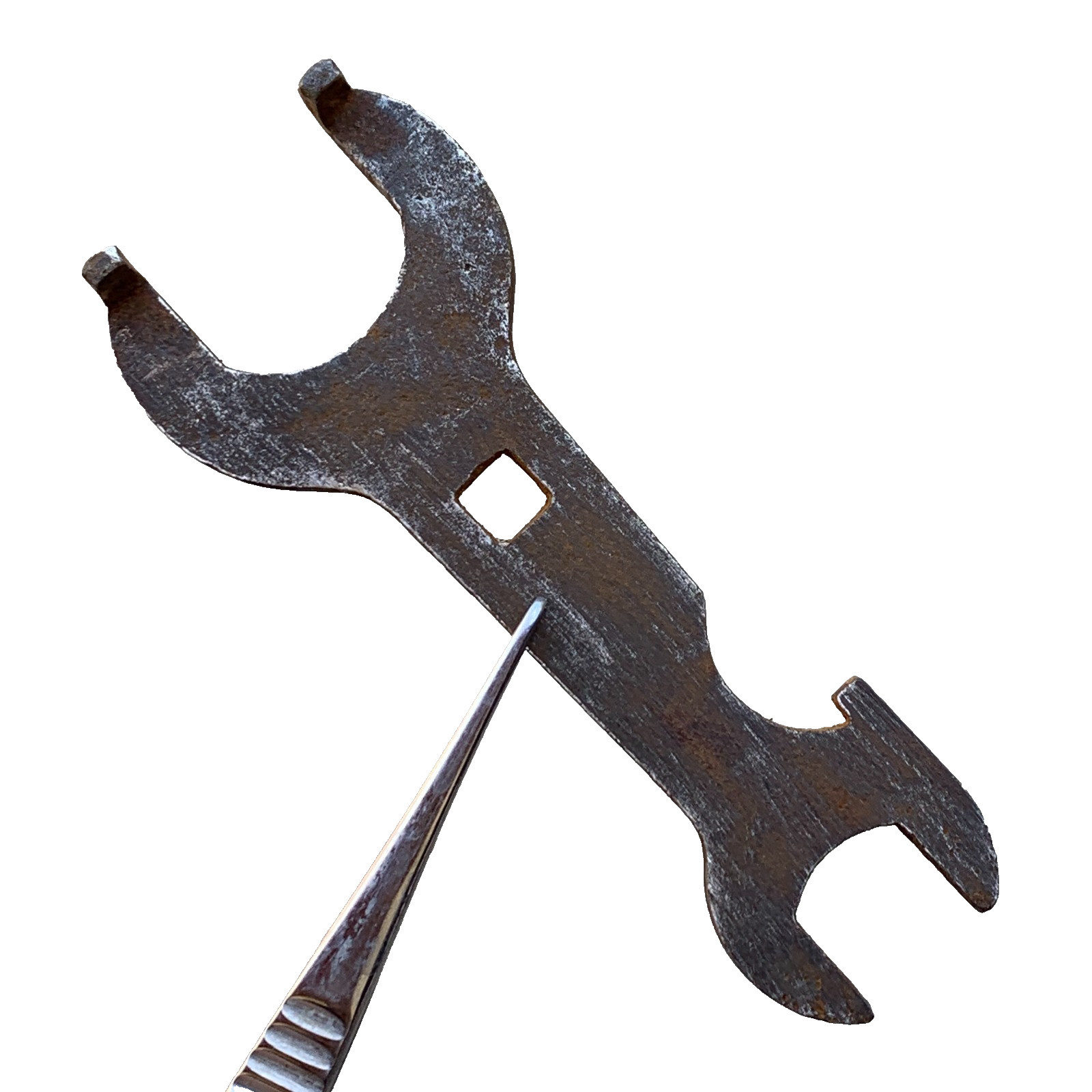 Vintage Soviet Bicycle Wrench / Old Hand Tool / Made in USSR.