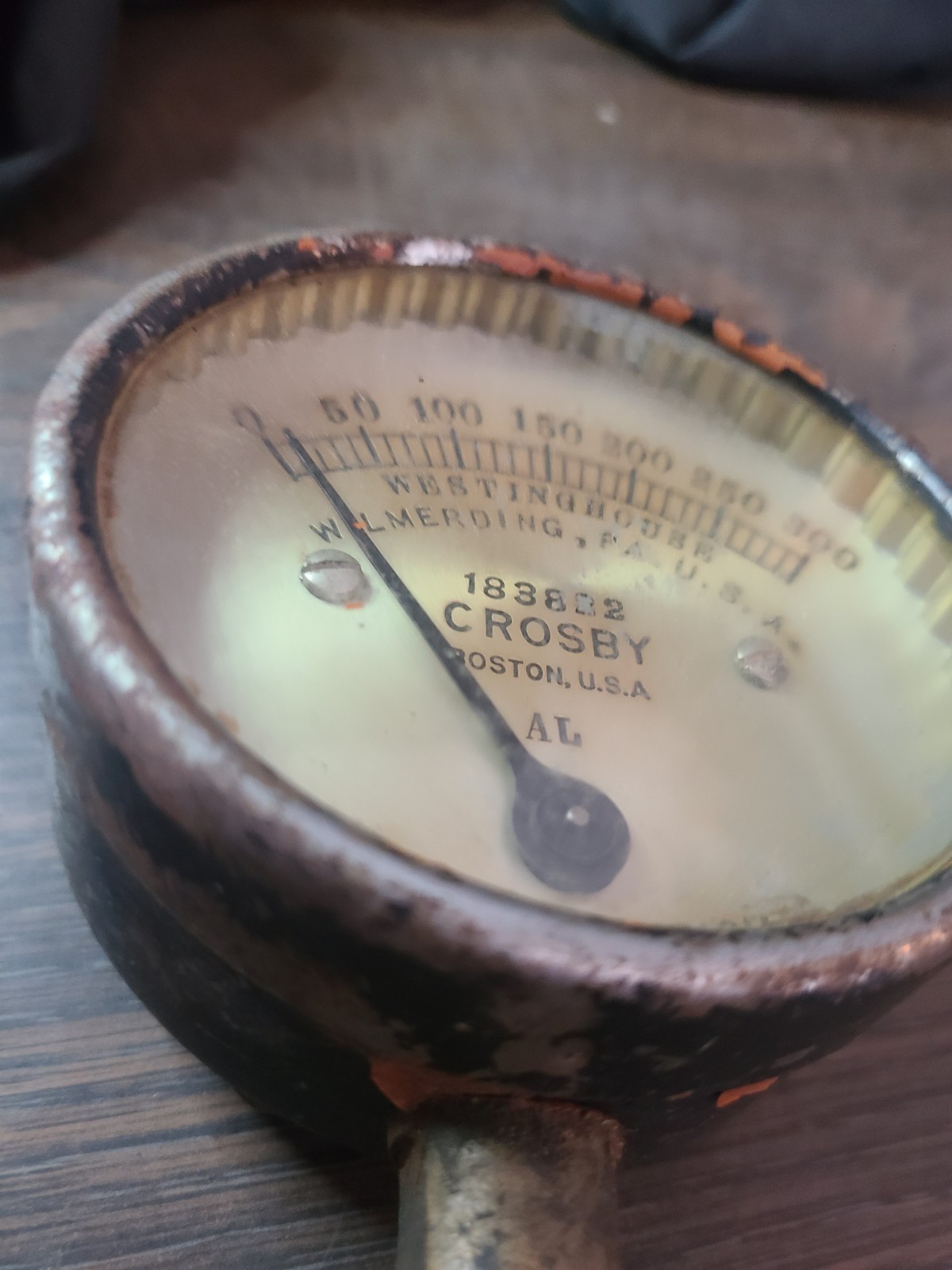 Crosby Westinghouse Wilmerding Pa 183822 Gauge Boston U.S.A