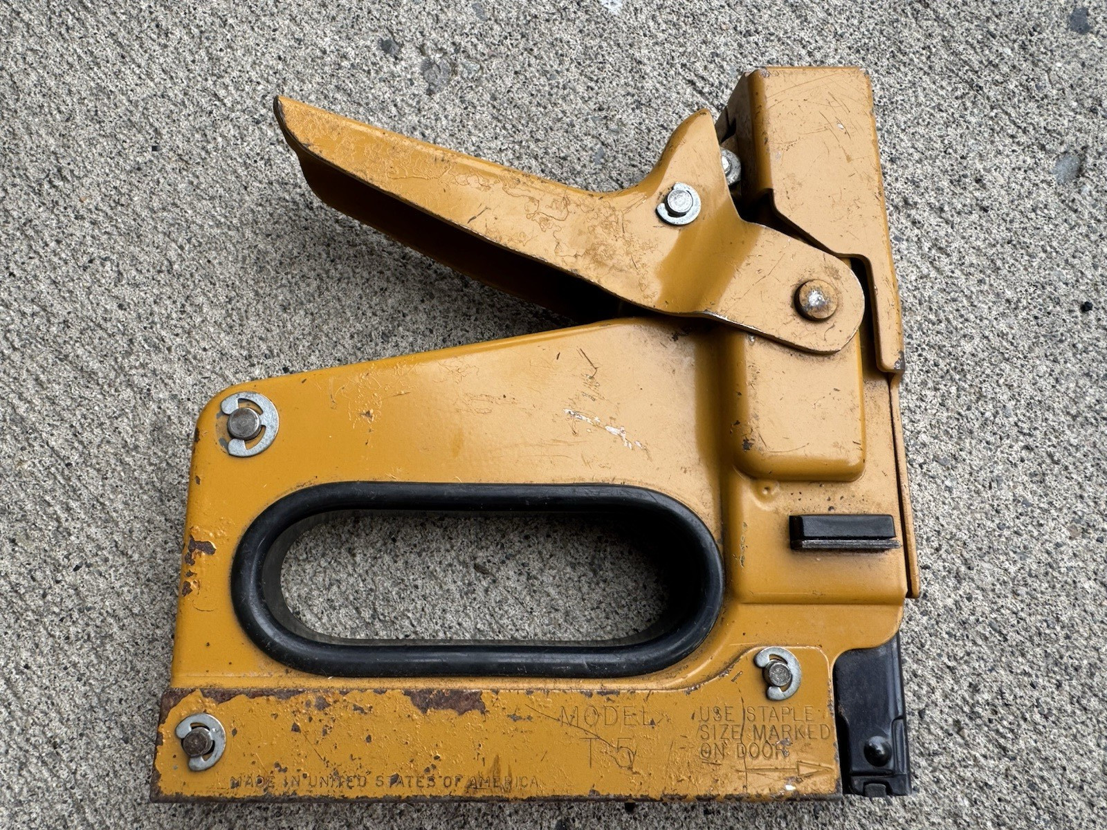 Vintage Bostitch Professional Heavy Duty Stapling Tacker, Model T5, Made in USA