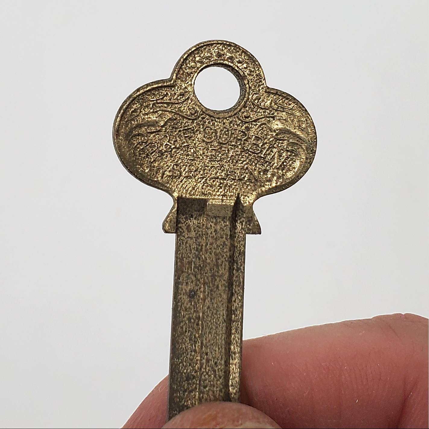 2x Corbin P&F Key Blanks X1 69 6 Brass 6 Pin NOS Tarnished