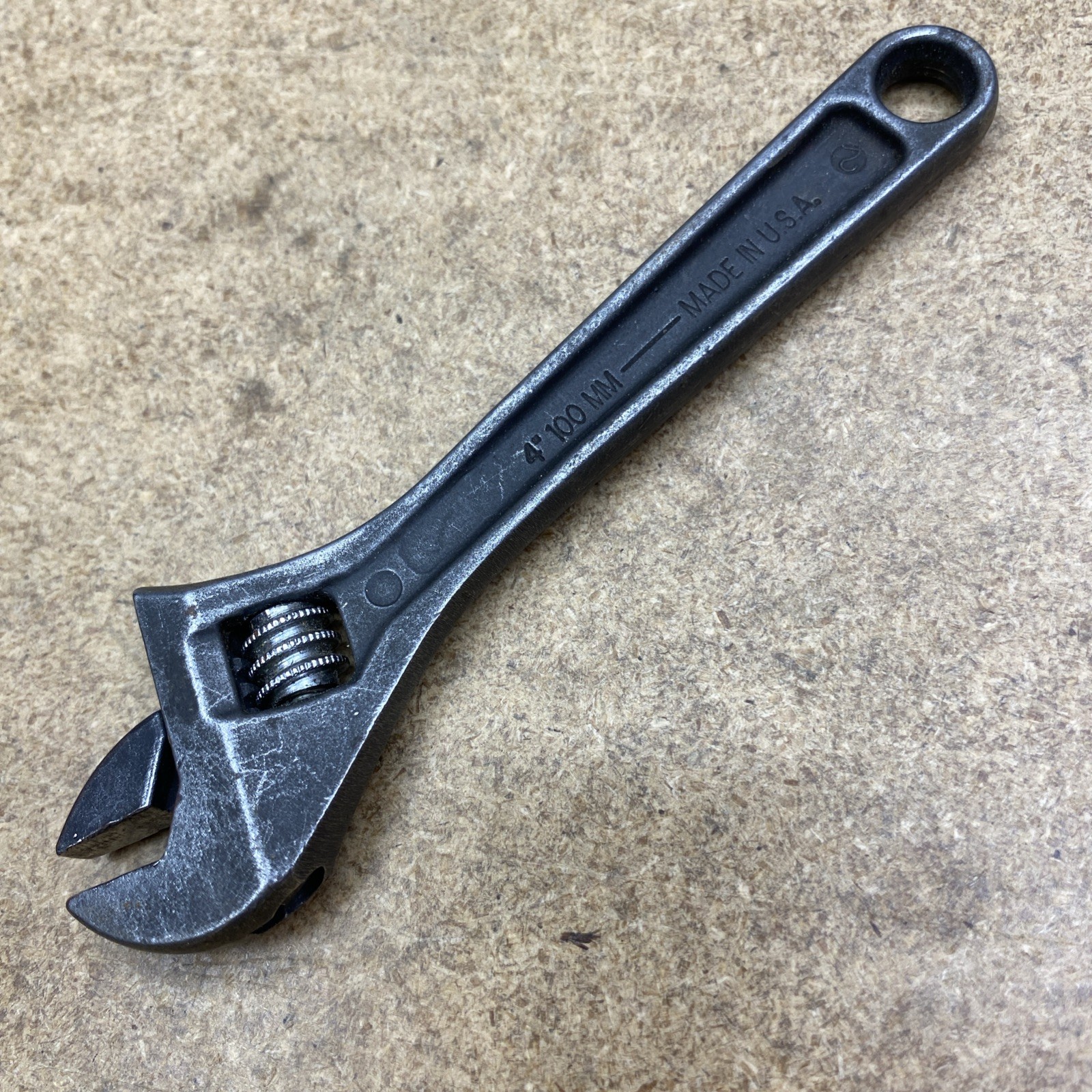 Armstrong 4″ Adjustable Wrench 34-404 – Made in USA Used Mini 100mm