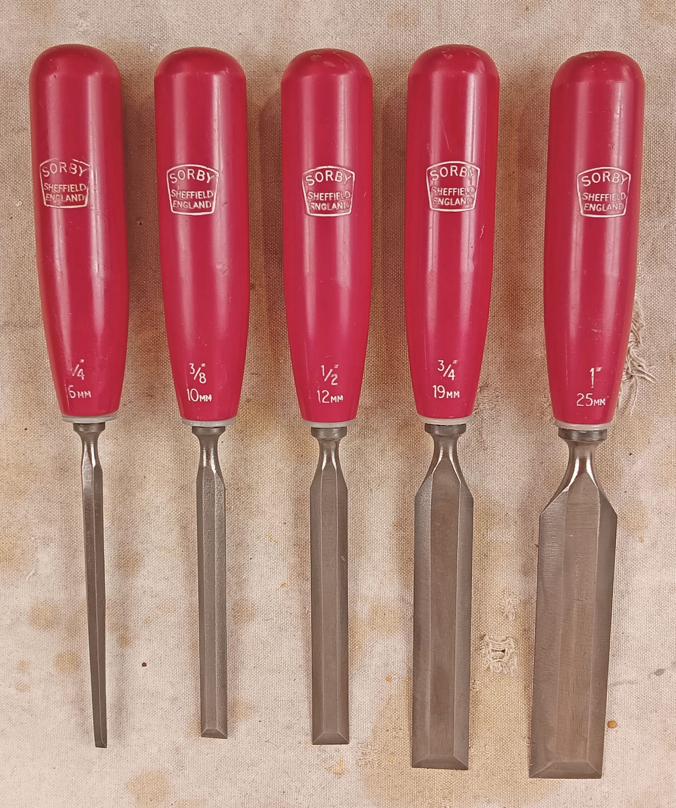 Robert Sorby Chisel Set Woodworking 5