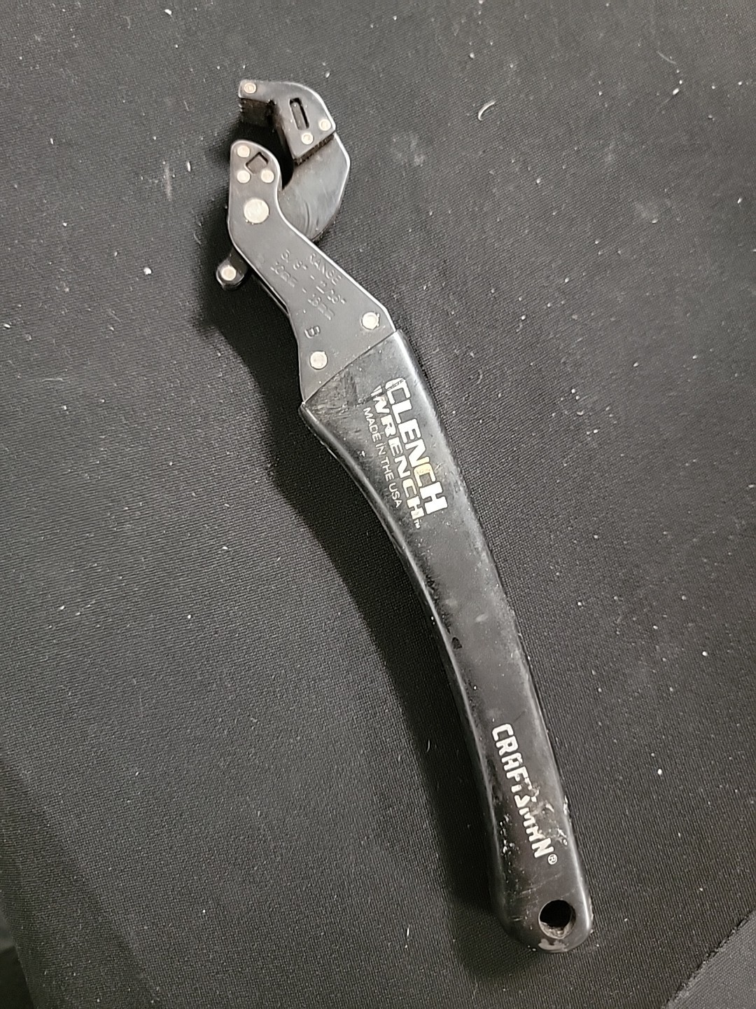 Craftsman 42308 Clench Wrench, 3/8”-11/6”, Made In USA