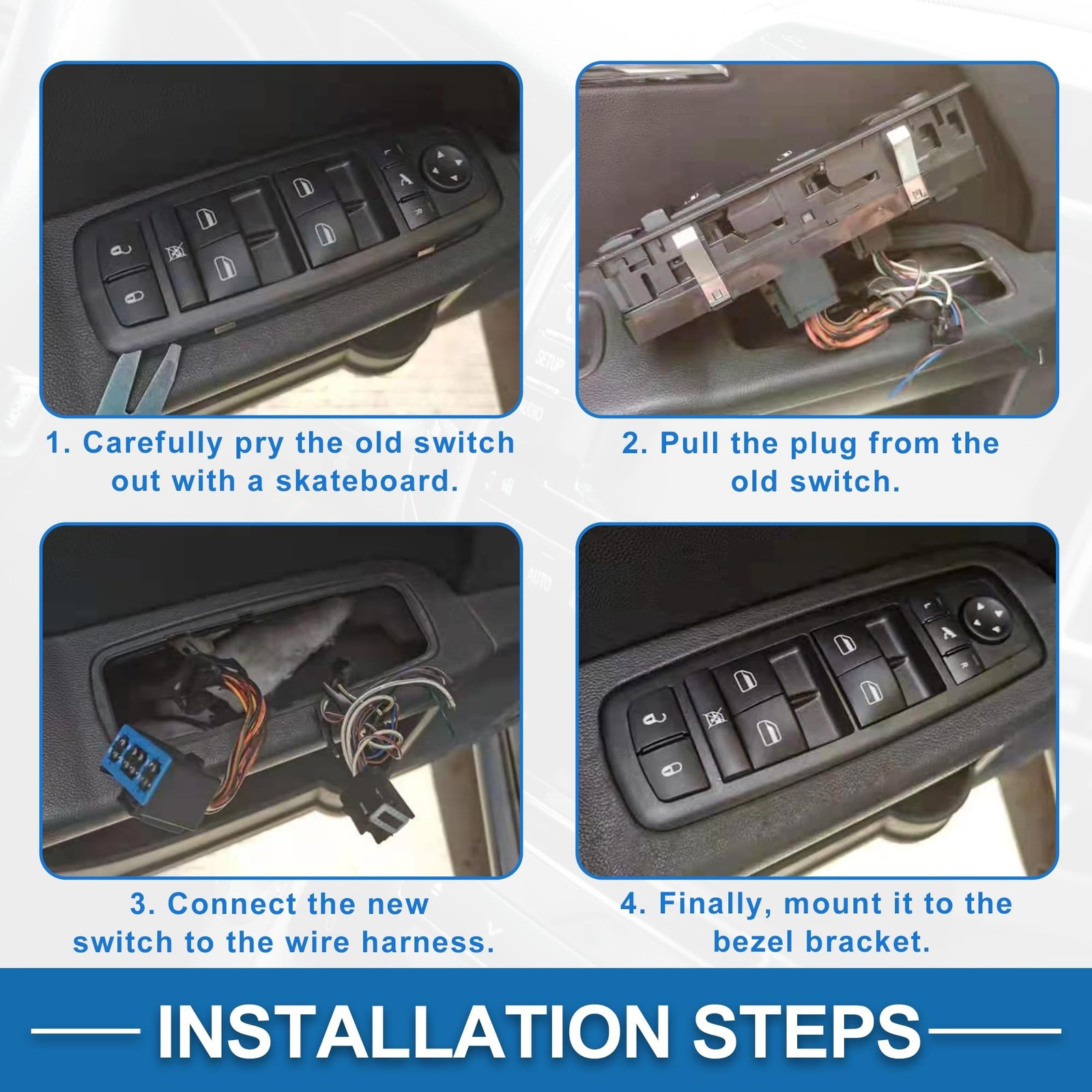 Power Window Switch No.CC4366350A Window Control Switch for Mazda 5 2006-2010…