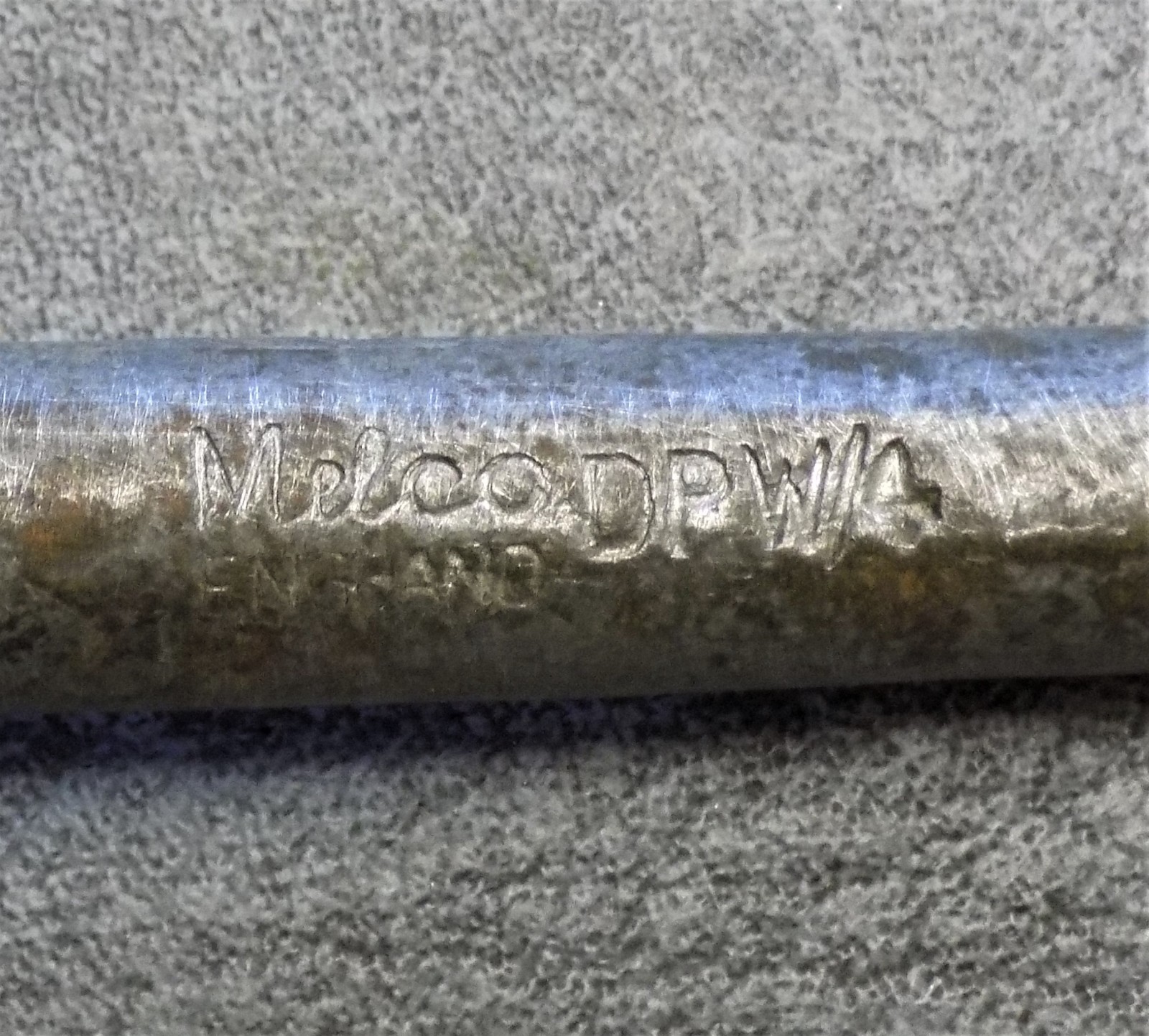 Vintage Melco DPW4 Sump & Gear Box Drain Plug Spanner , Key, Wrench Tool.