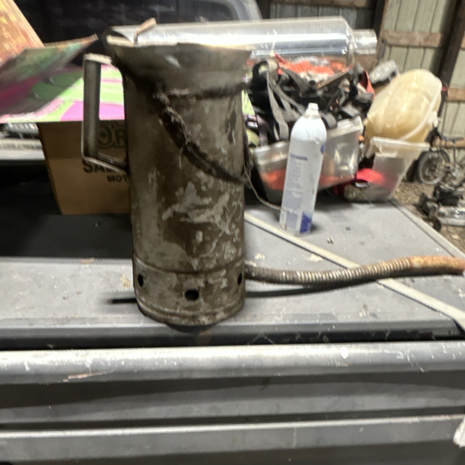Vintage Metal Blowtorch 1.5 Gal IMP 5.6L Collectible Soldering Tool