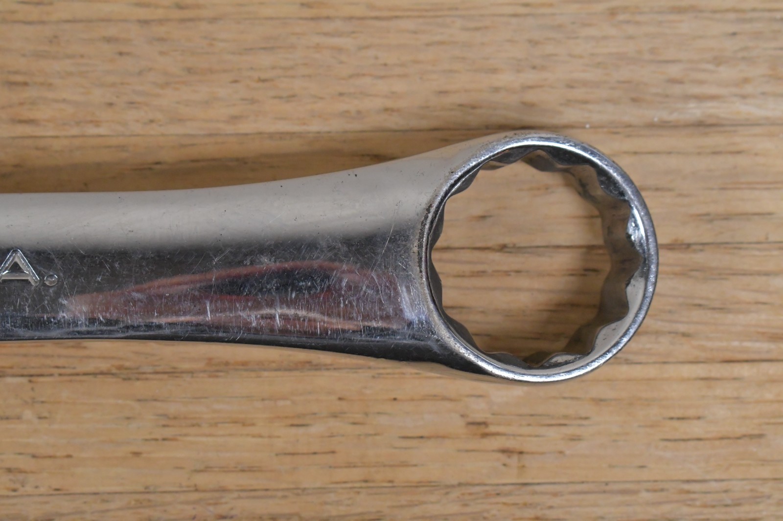 Vtg S-K Tools USA 1-1/8″ Combination Wrench 12-Point SAE 88236 Made in USA