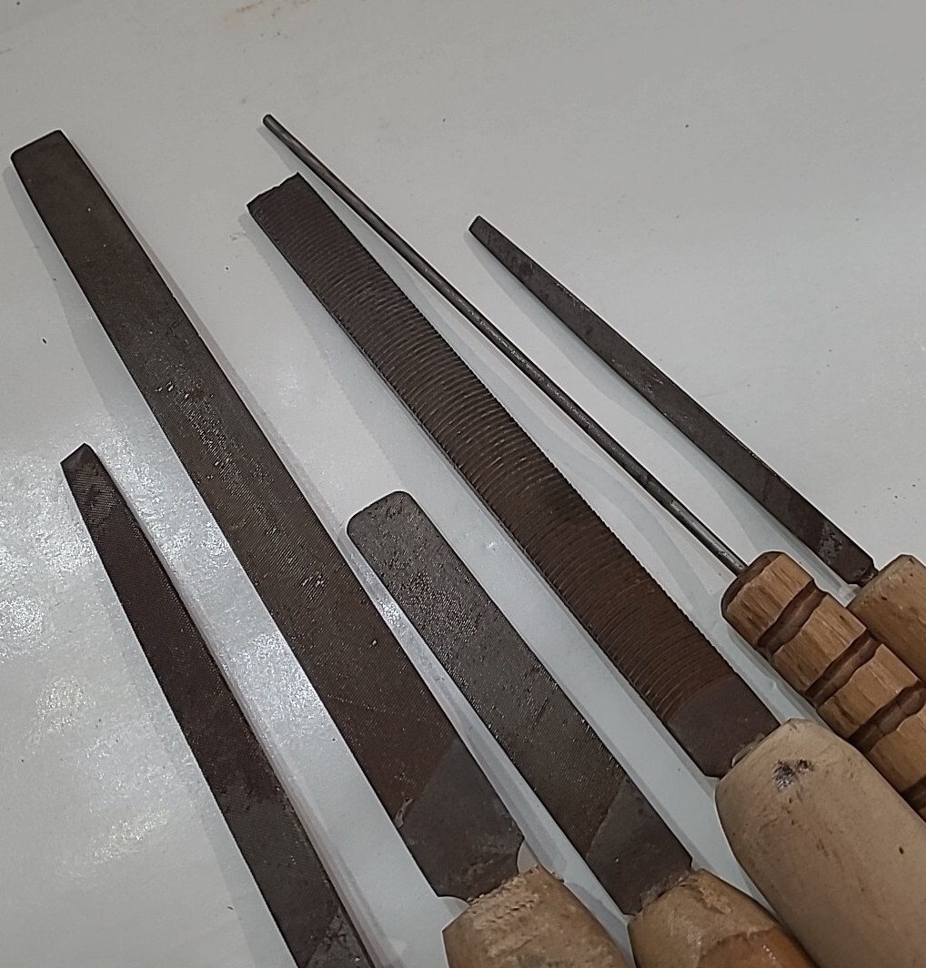 File Lot Large Mix Lot Nicholson, Lenox Old Vtg. Hand Tool & Handled USA & More