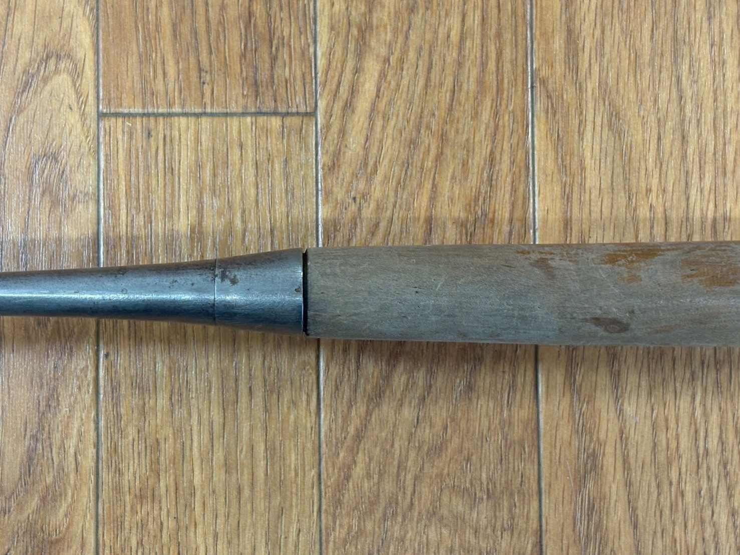 Japanese vintage chisel Tsuki Nomi Japan Vintage 35mm 445mm long OY077