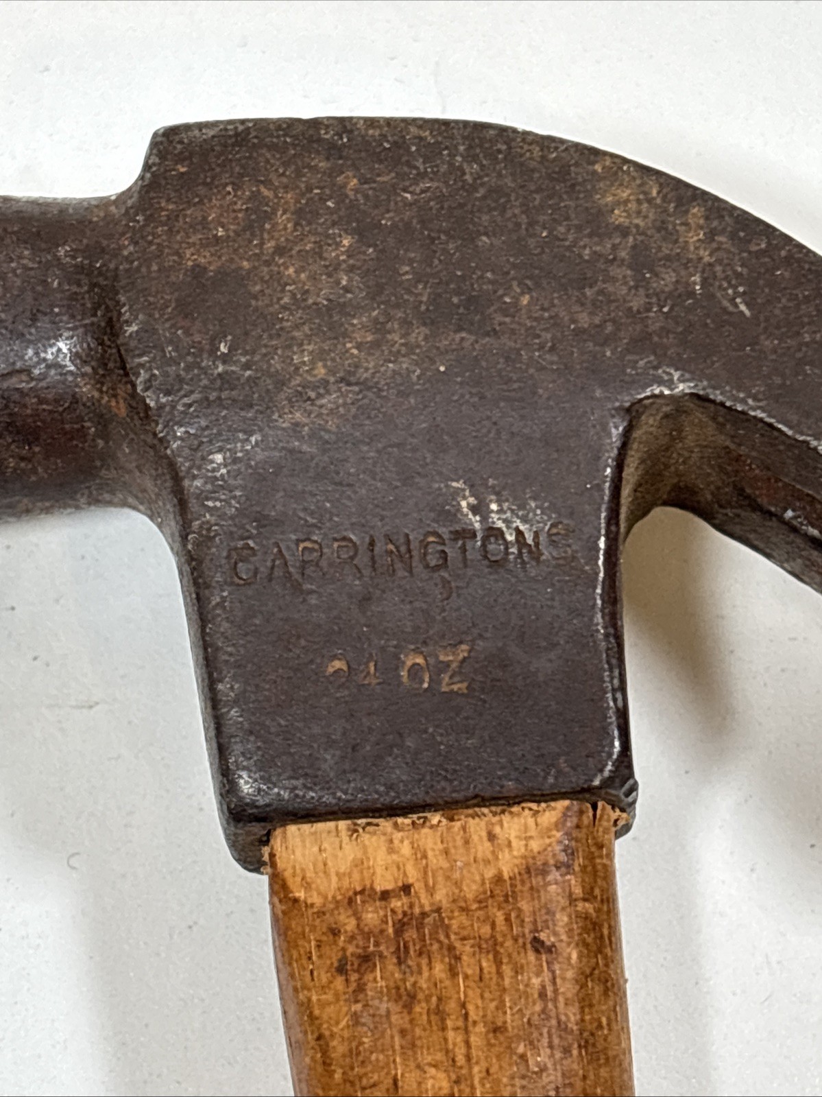Vintage Garrington Claw Hammer 24oz Rare Made In England