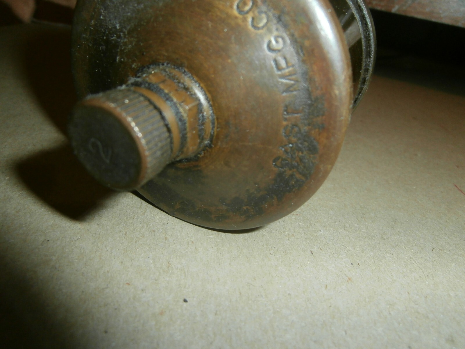 Vintage Brass GAST Mfg Co #2 Oiler Lubricator Hit & Miss Engine