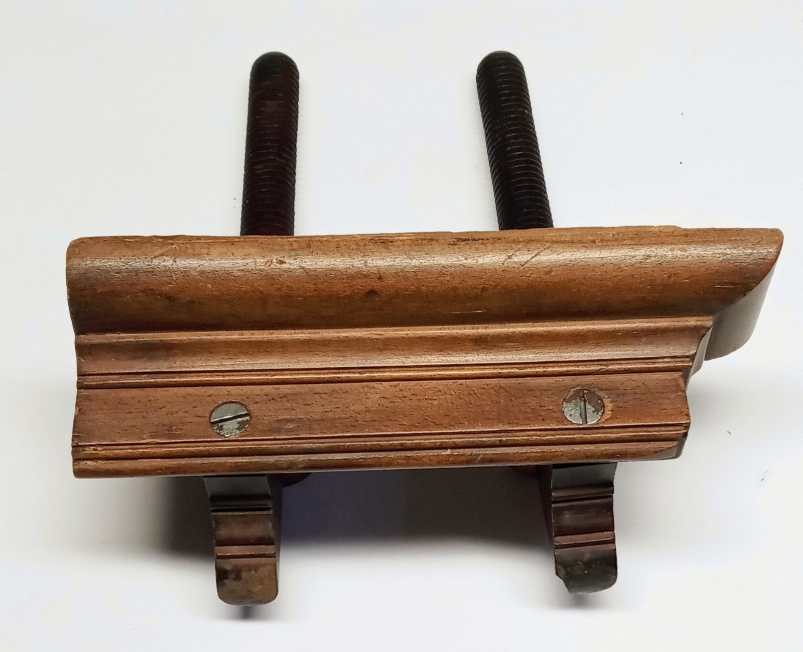 Antique Auburn Tool Company Wooden Screw Arm Plow Plane Stamped J. Eriksen