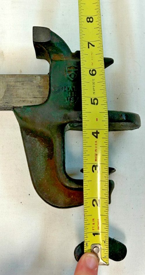 Vintage Lehigh Bonney Clamp-on Vise Anvil