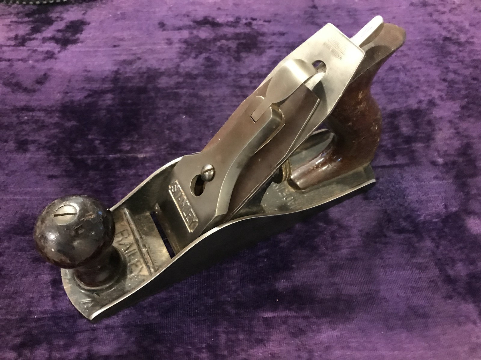 Bailey No 4 Hand Plane with Rosewood Handles