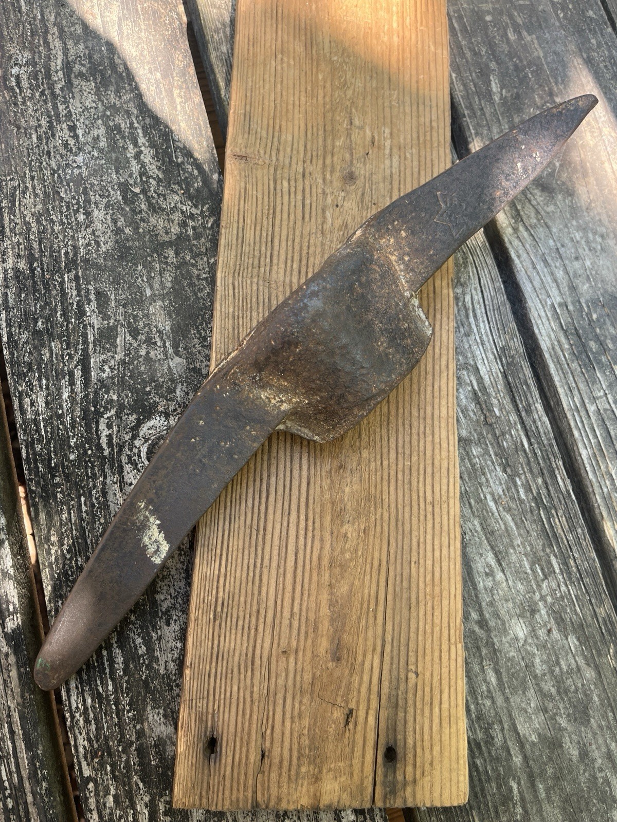 Vintage Iron City Pick Axe Head USA