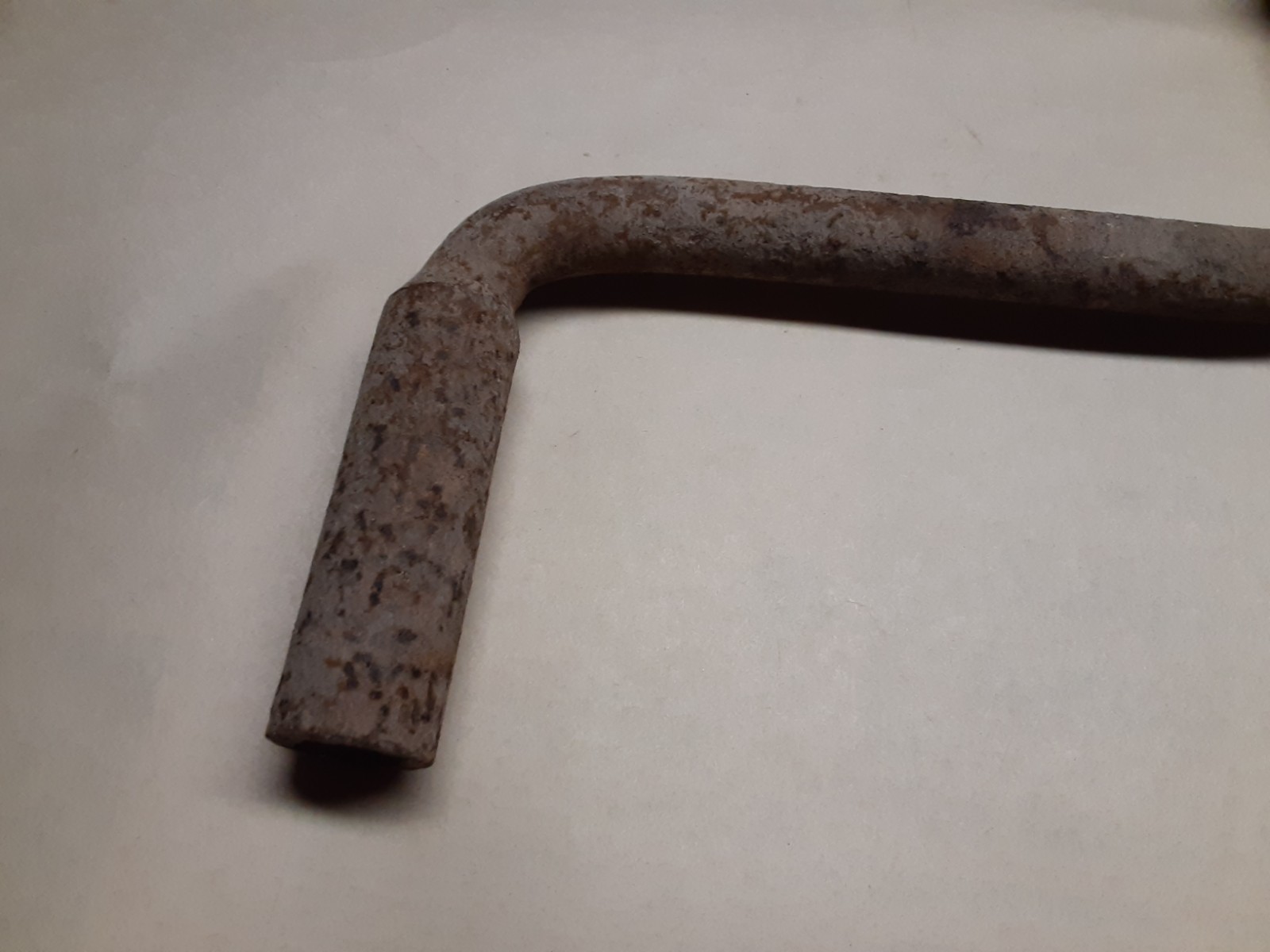 Vintage crank wrench 13/16 hex end 9/16 square end