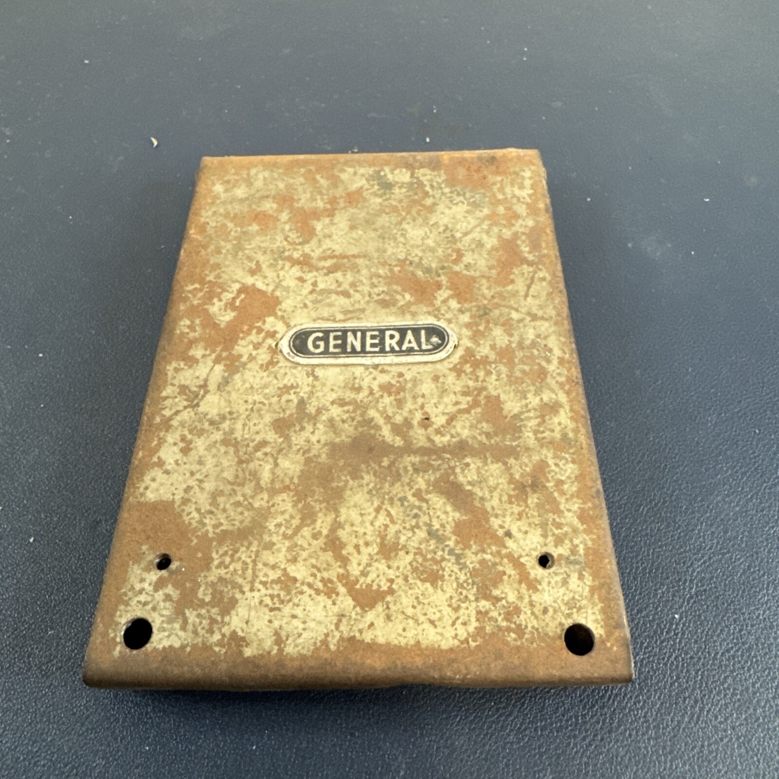 Vintage General Hardware Manufacturing Co Small Drill Bit Case Made in USA
