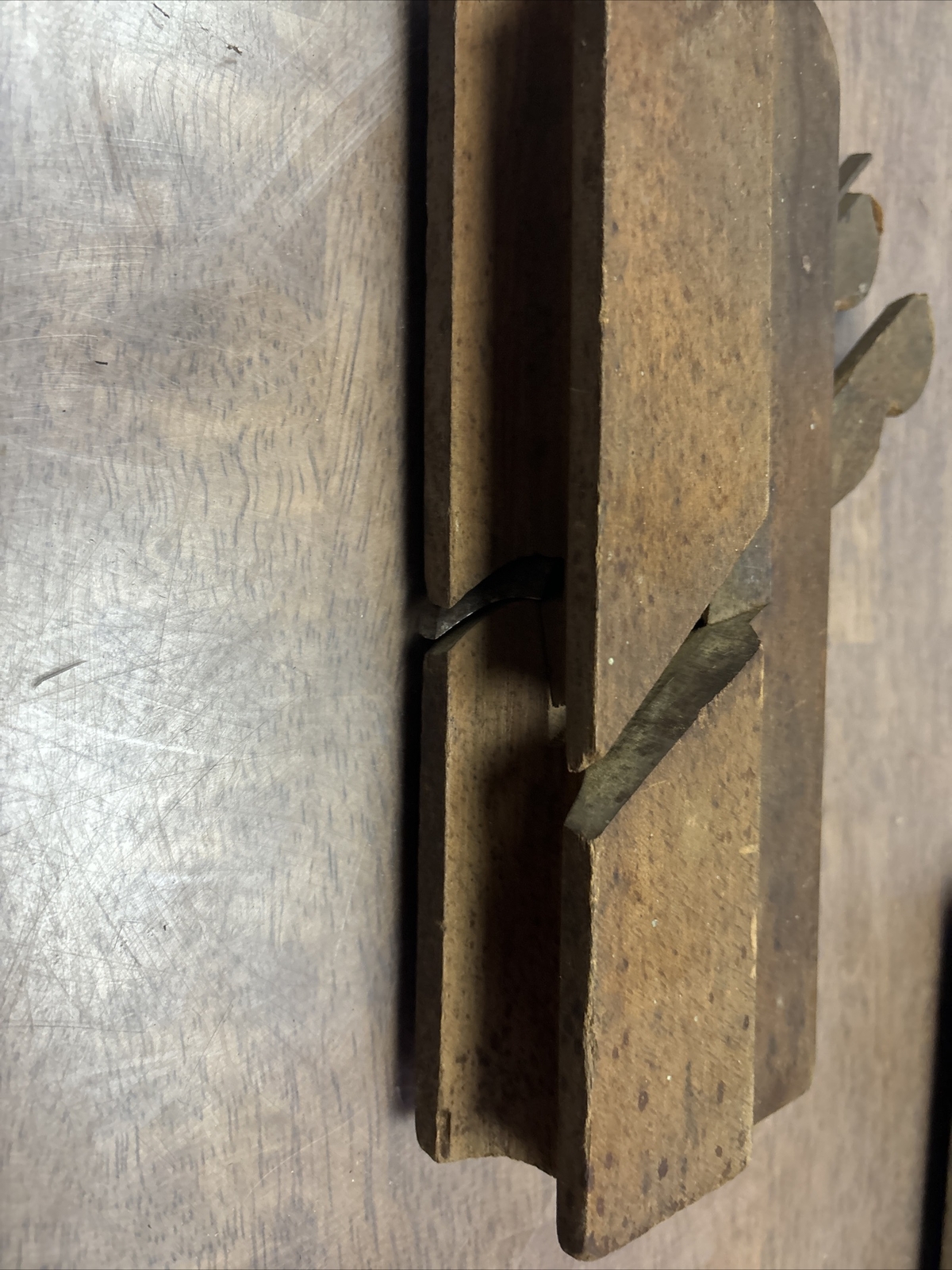Antique Sandusky Tool Co. Wooden Planers Plow/Plough (shelf)